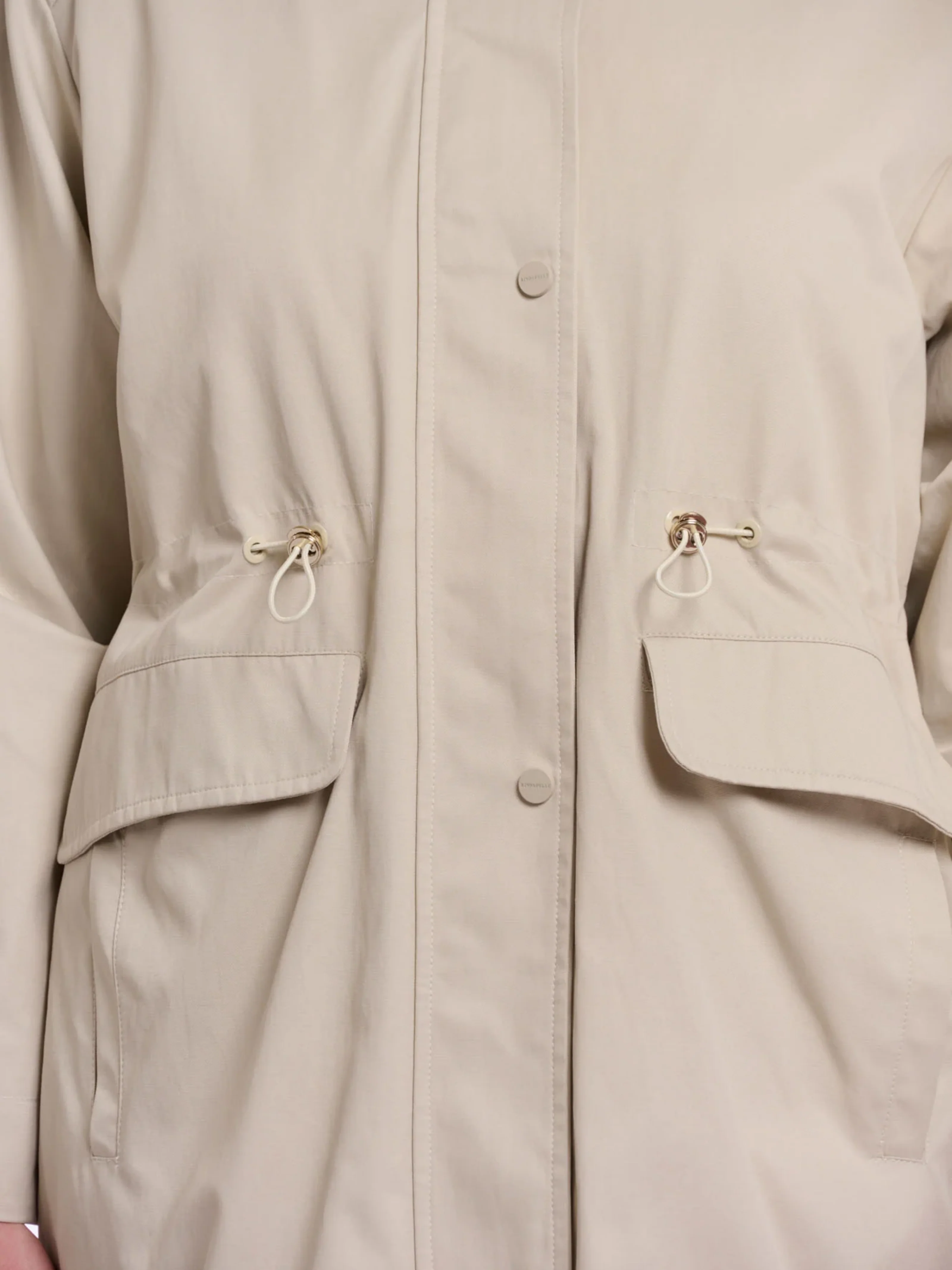 Giubbino "Ulla" Rino & Pelle beige - Image 2