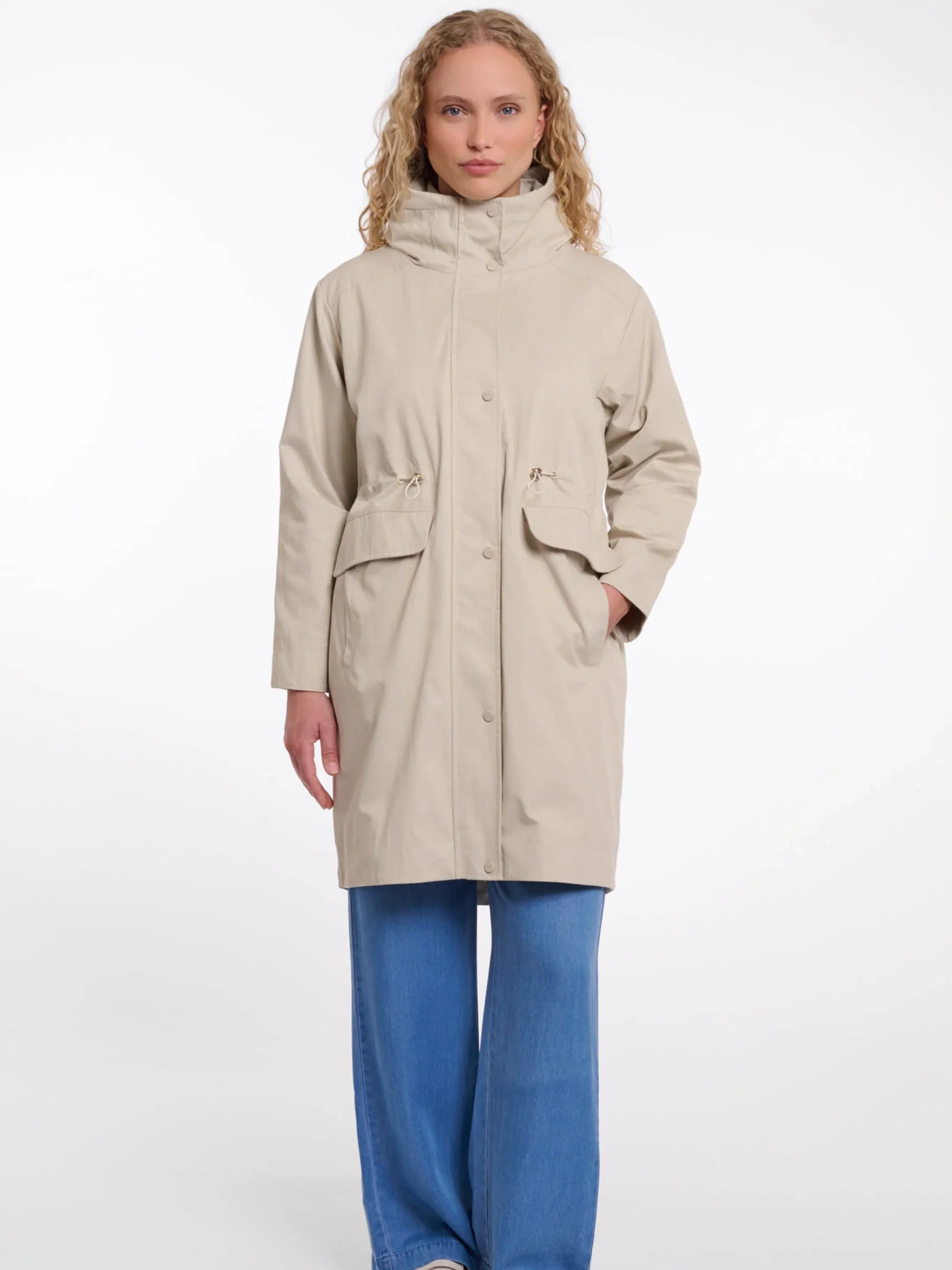 Giubbino "Ulla" Rino & Pelle beige - Image 3