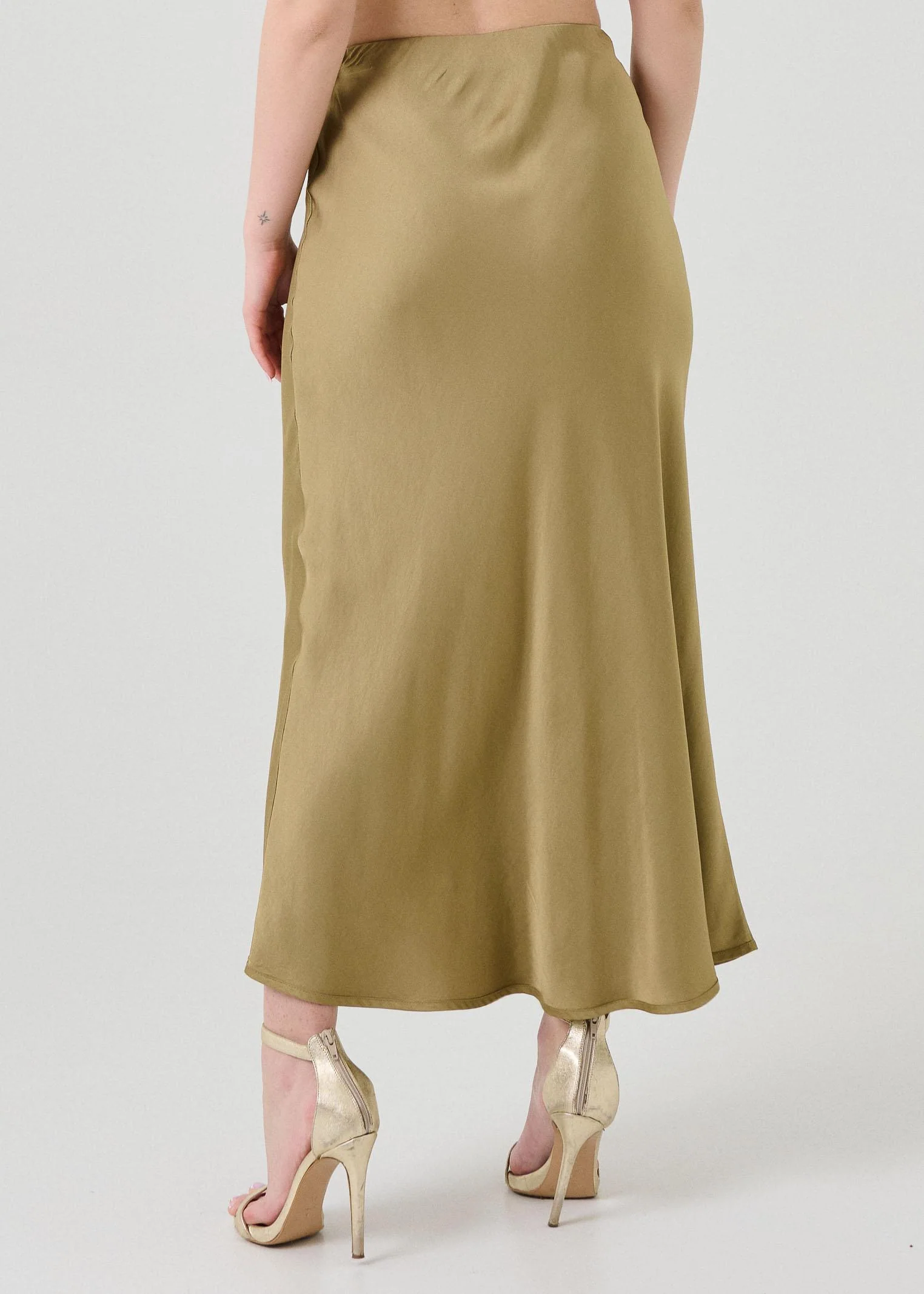 Gonna midi Armoire verde - Image 3