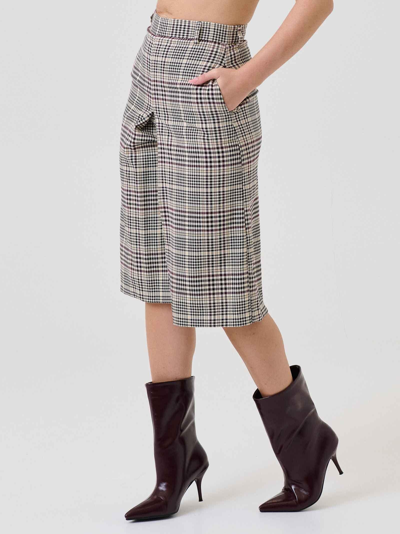 Gonna pantalone check Vicolo - Image 2
