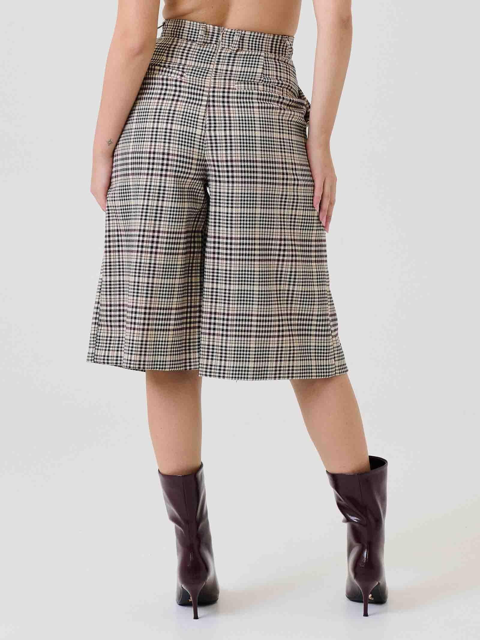 Gonna pantalone check Vicolo - Image 3