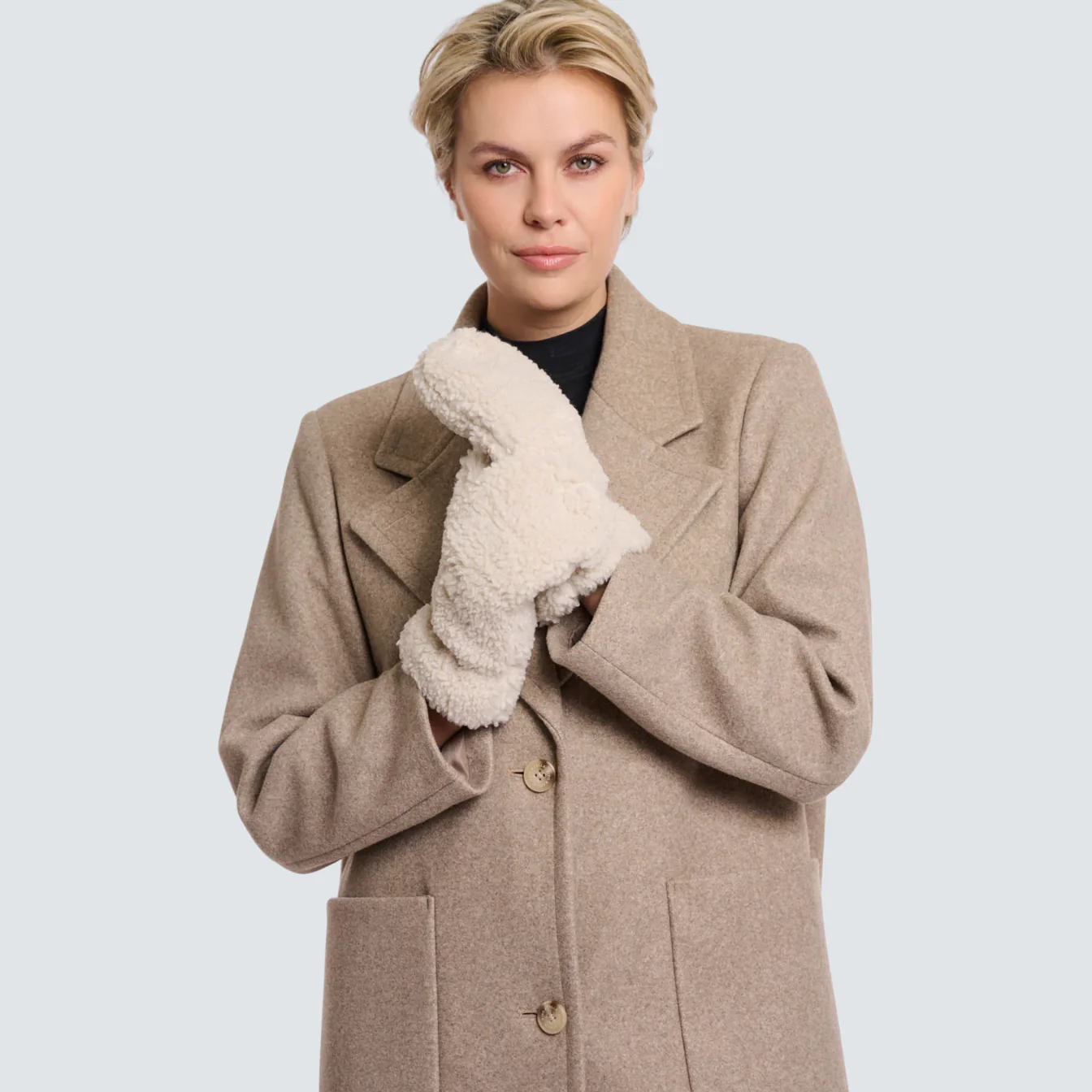 Guanti "Aleida gloves" Rino & Pelle beige - Image 2