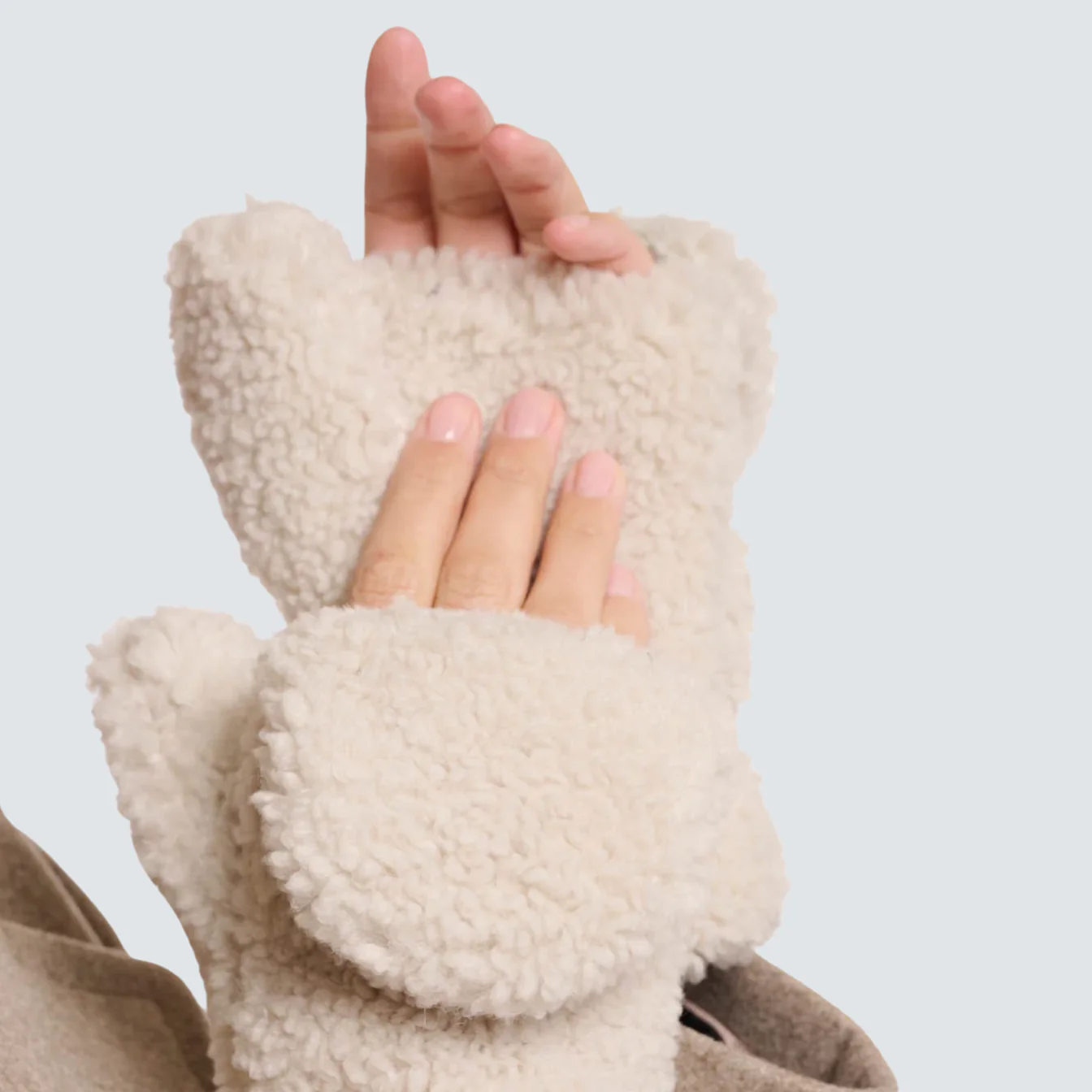 Guanti "Aleida gloves" Rino & Pelle beige - Image 3