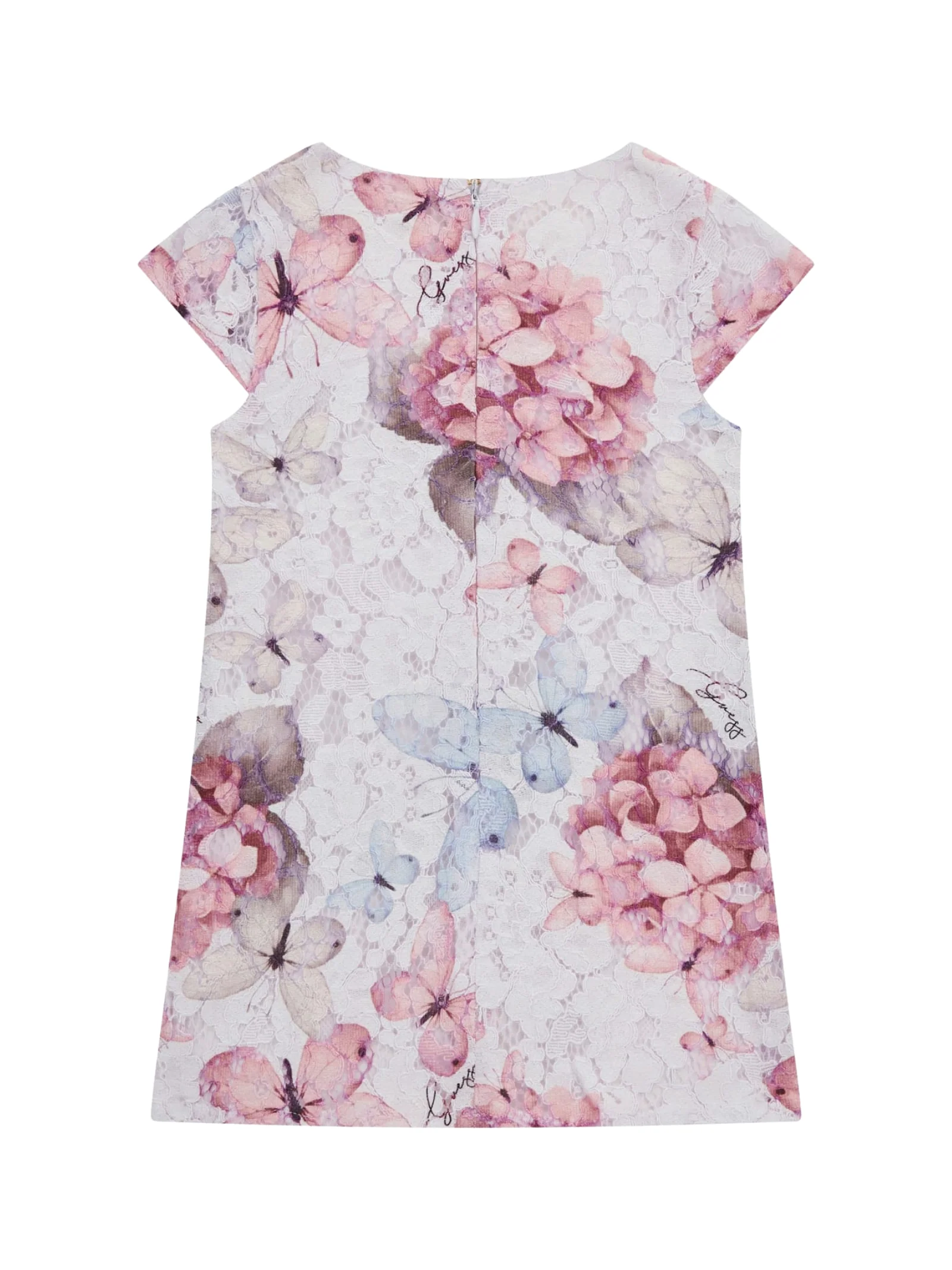 Abito Guess bianco con stampa floreale - Image 2