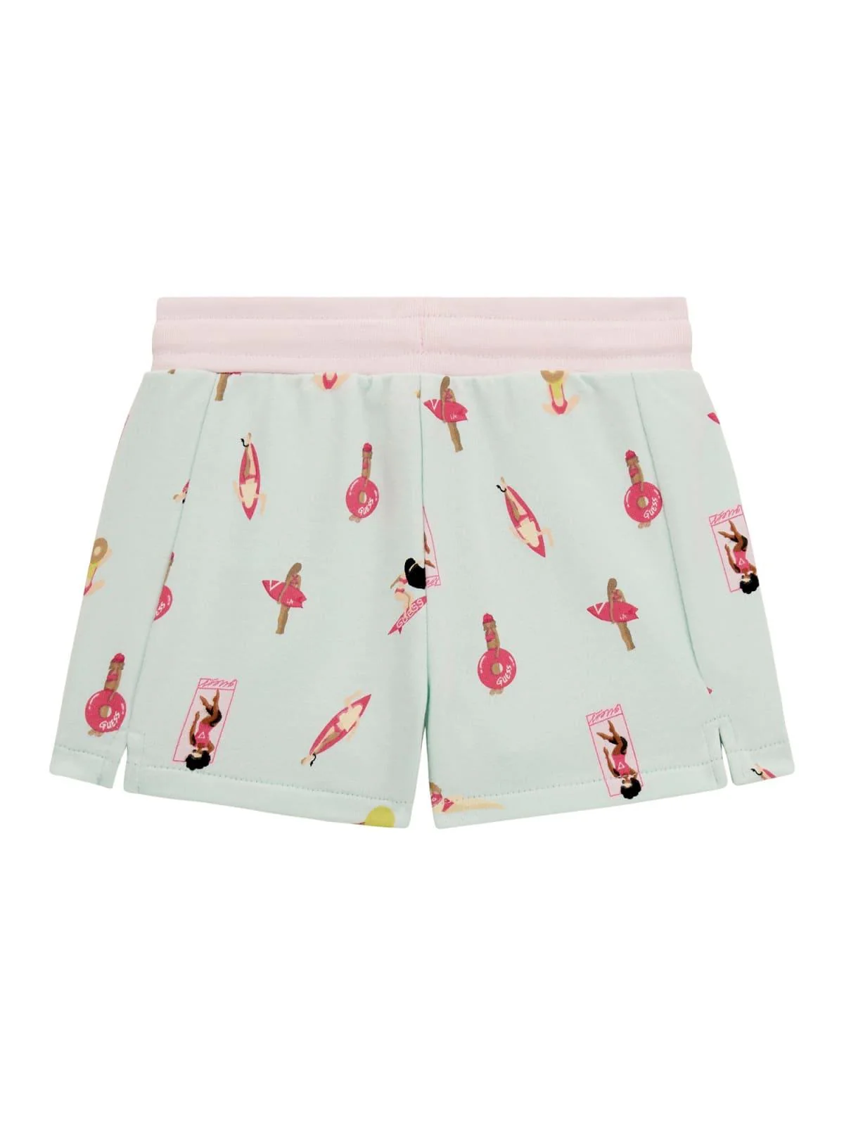 Shorts bianco fantasia balneare - Image 2