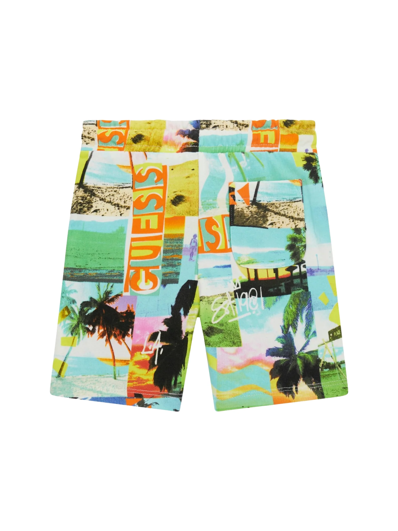Shorts Guess multicolore con stampa tropicale - Image 2