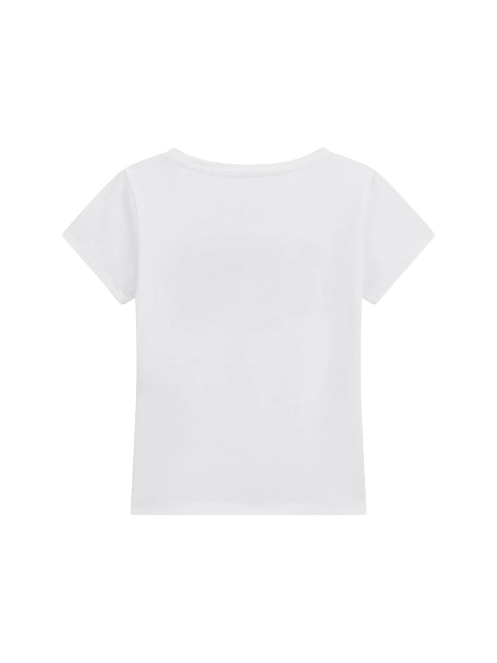 T-Shirt Guess bianca con strass - Image 2