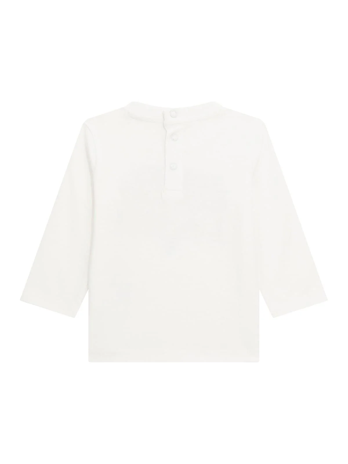 T-shirt Guess manica lunga bianca logo Guess L.A. 1981 - Image 2