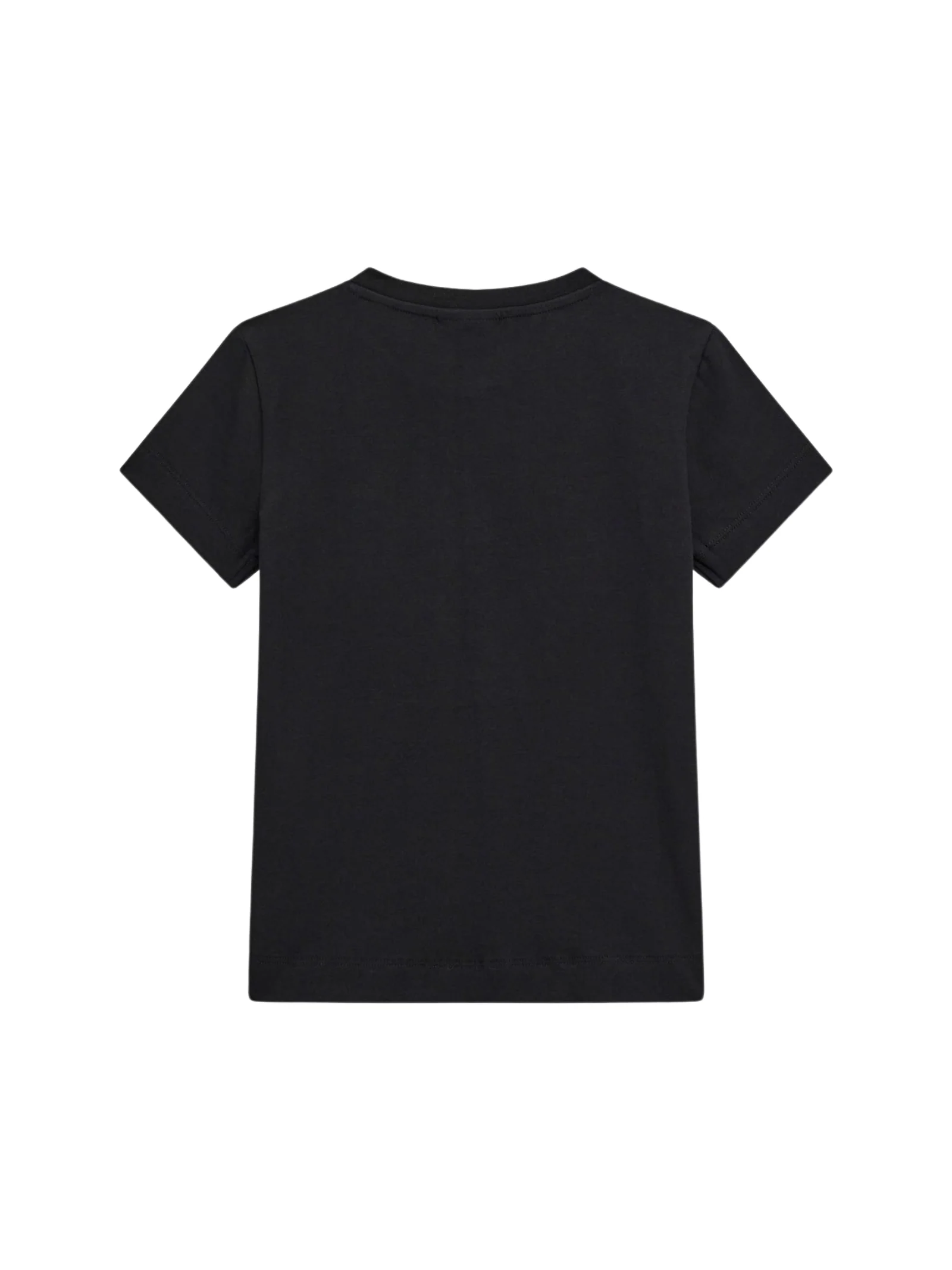 T-Shirt Guess nera con cuore glitterato - Image 2
