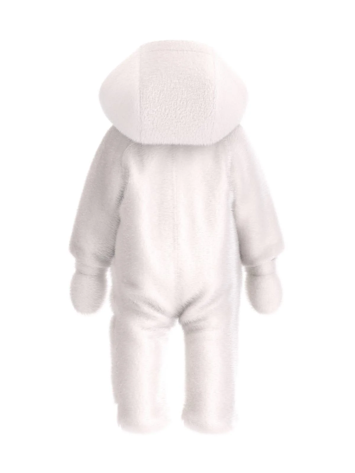 Tutina Guess peluche panna - Image 2