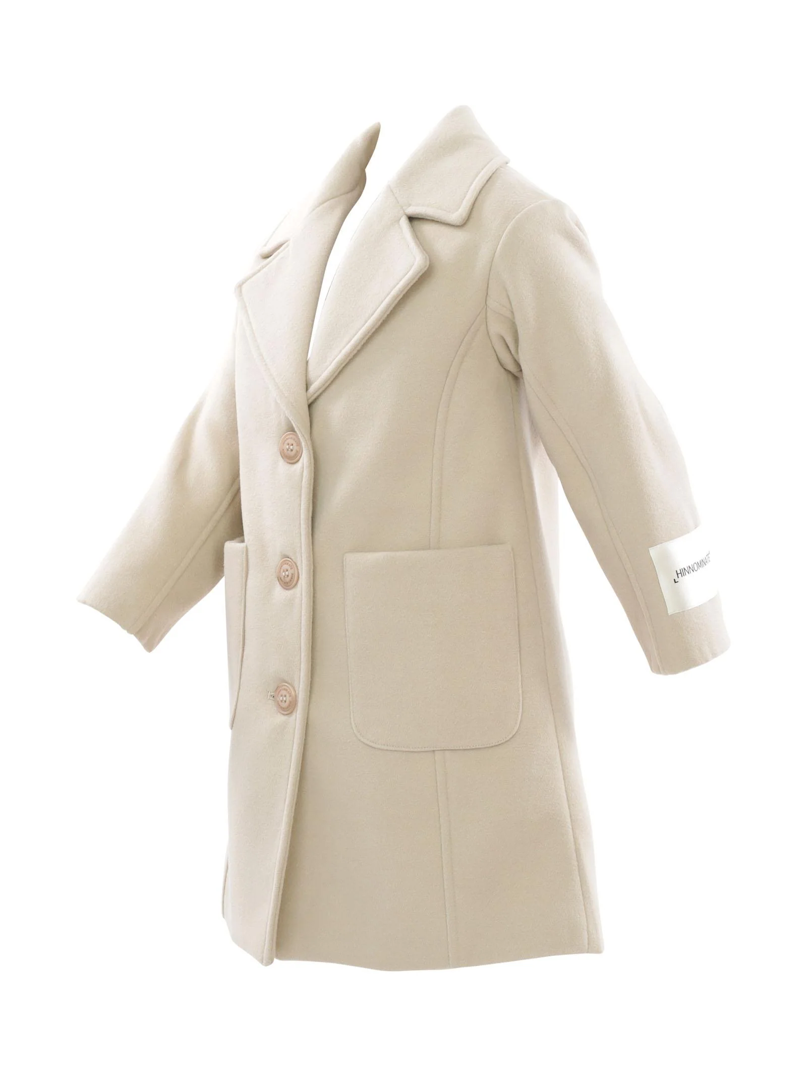 Cappotto nocciola monopetto - Image 2
