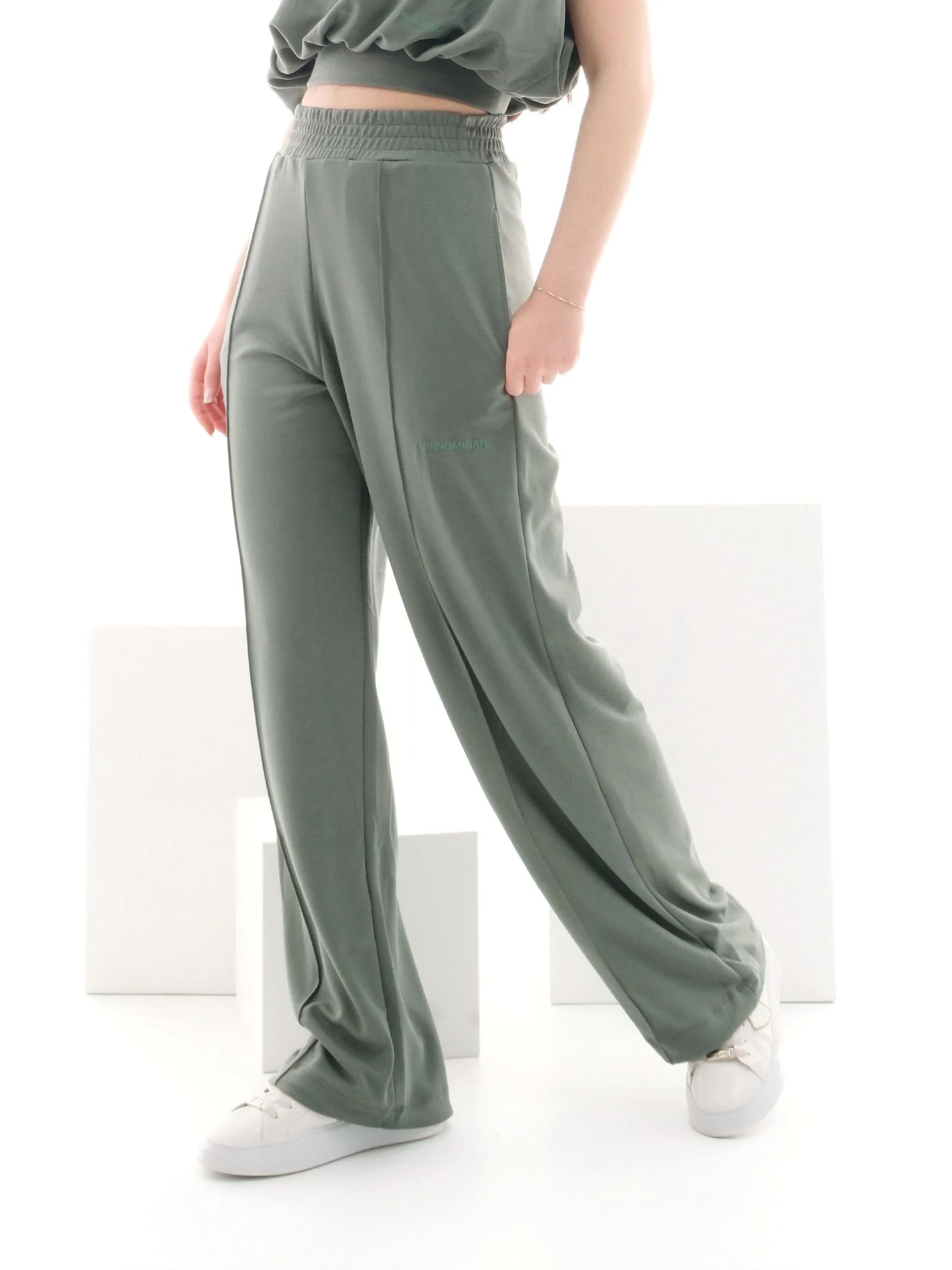 Pantalone in tuta Hinnominate a palazzo verde - Image 2