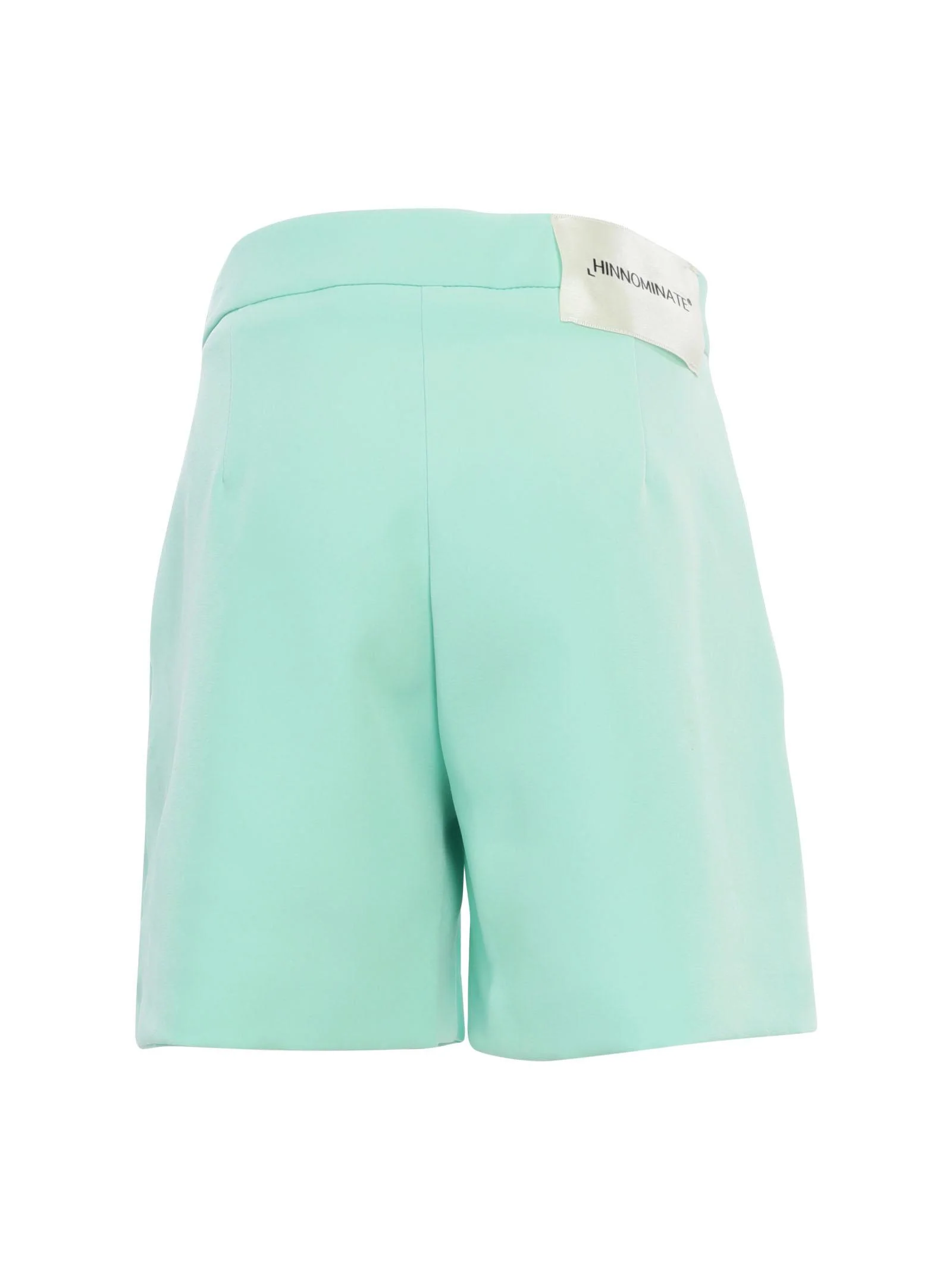 Shorts verde menta con pence - Image 3