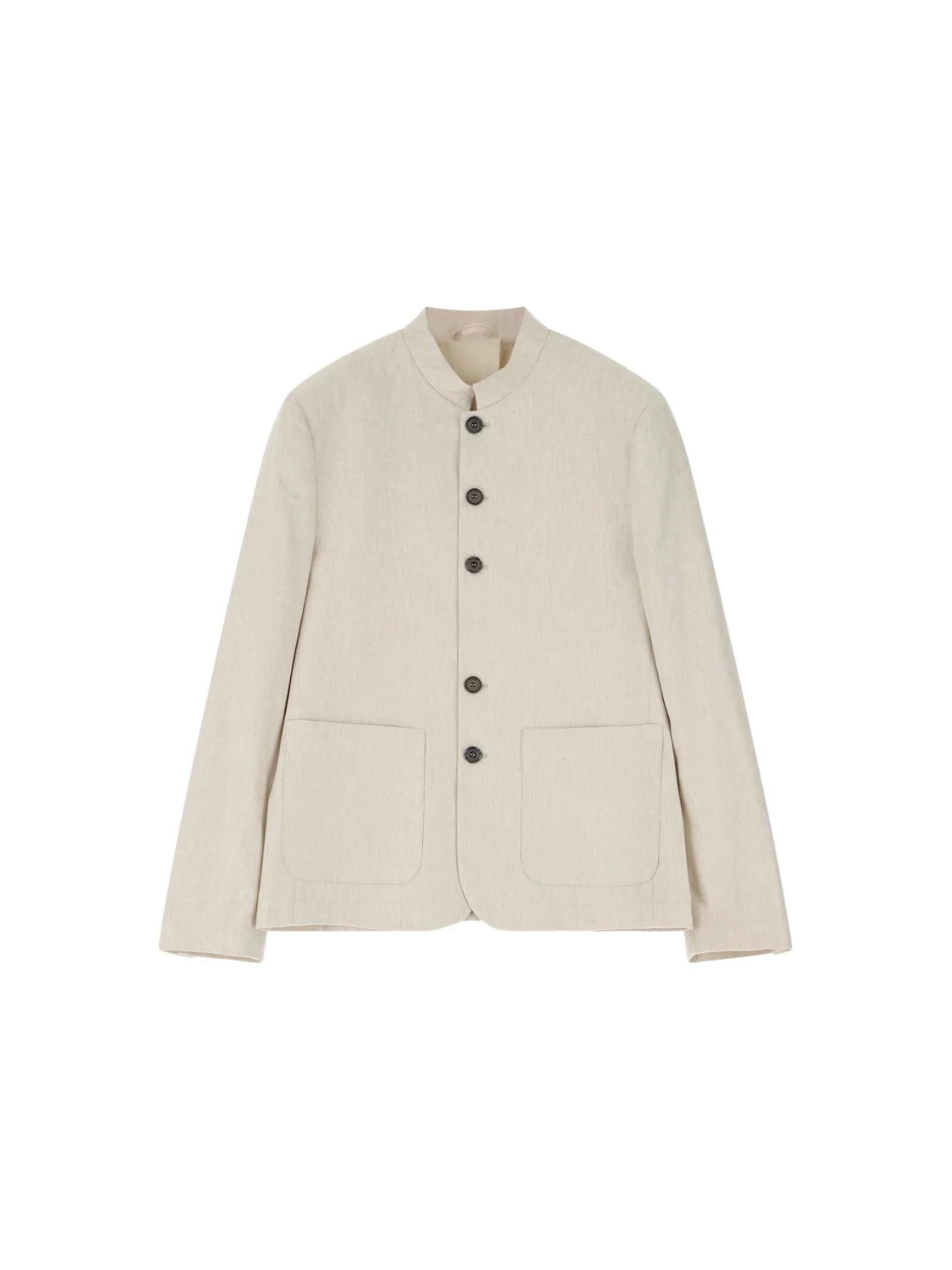 Blazer con colletto mao Imperial naturale
