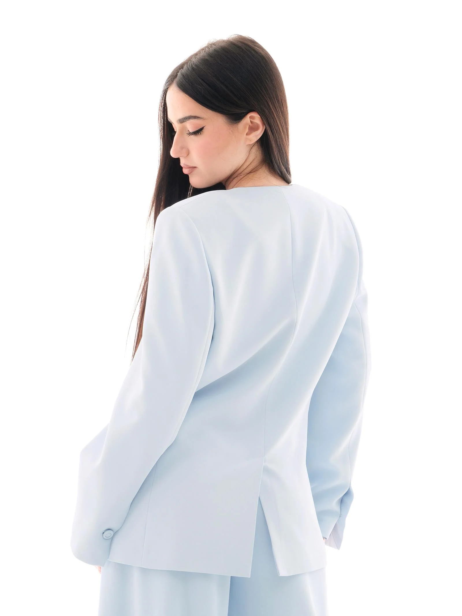 Giacca monopetto Imperial azzurro sky - Image 3