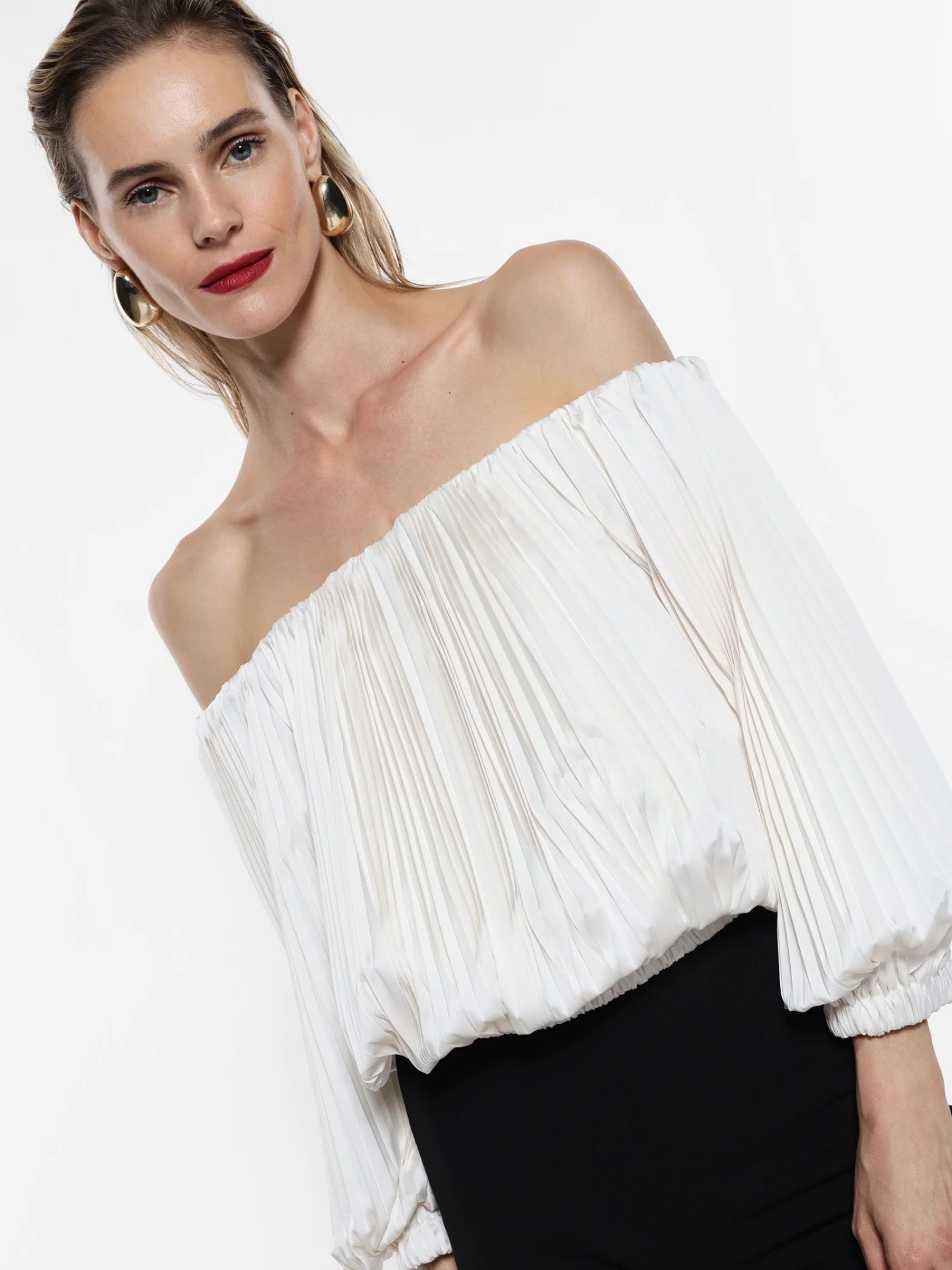 Top Imperial scollo a barca champagne - Image 3