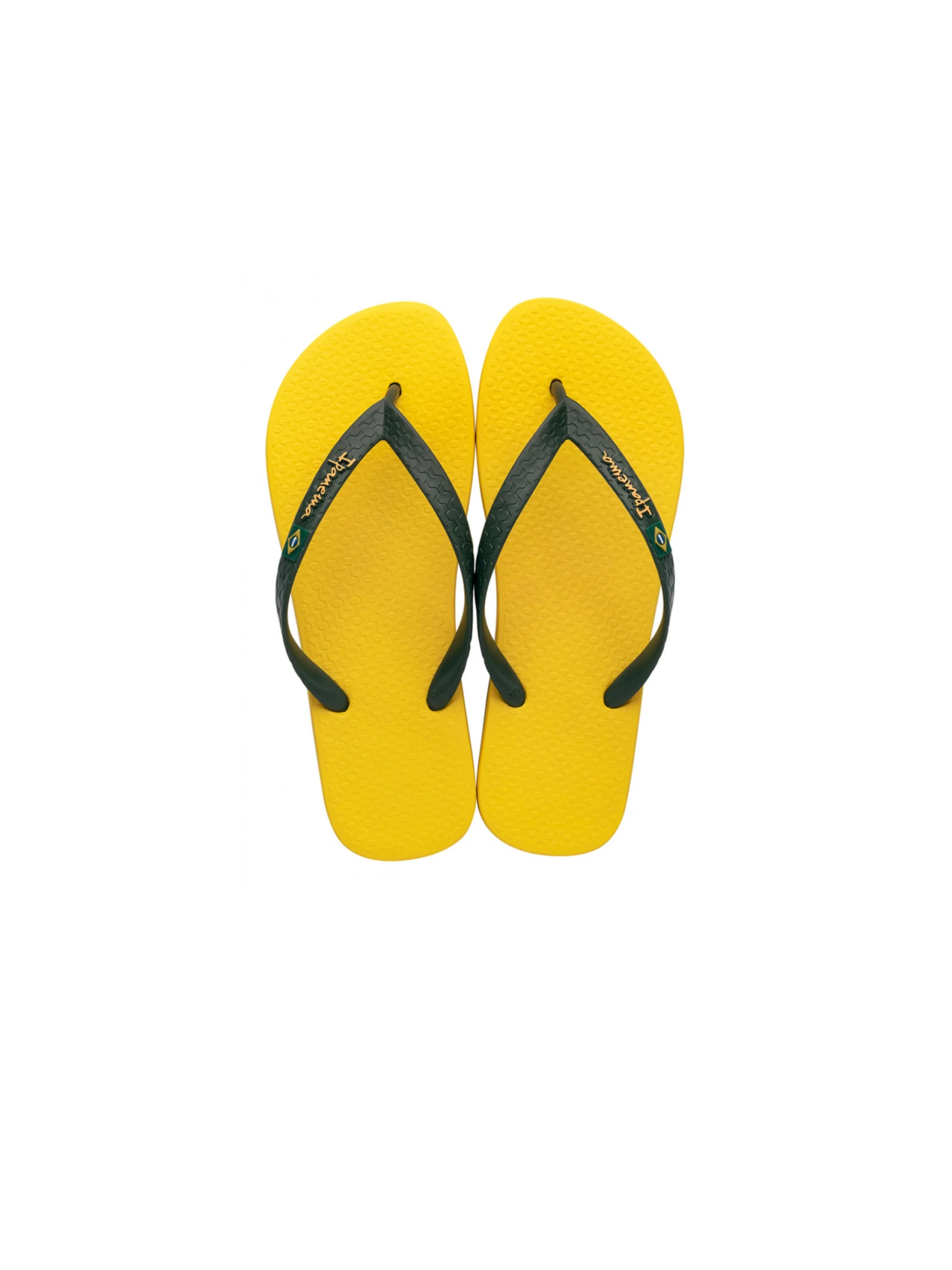 Infradito "Clas Brasil II" Ipanema giallo con inserti blu - Image 3