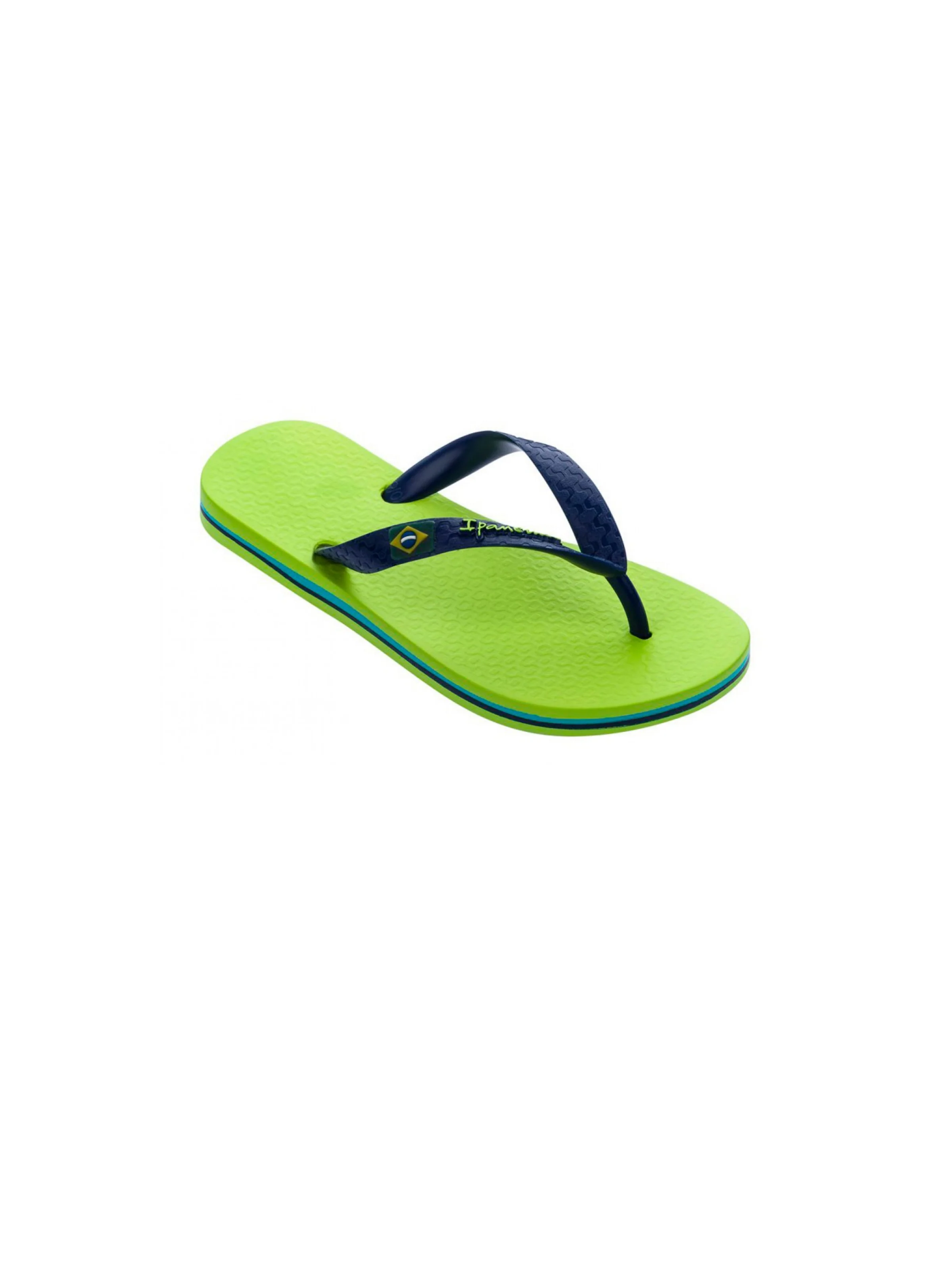 Infradito "Clas Brasil II" Ipanema verde e blu - Image 2