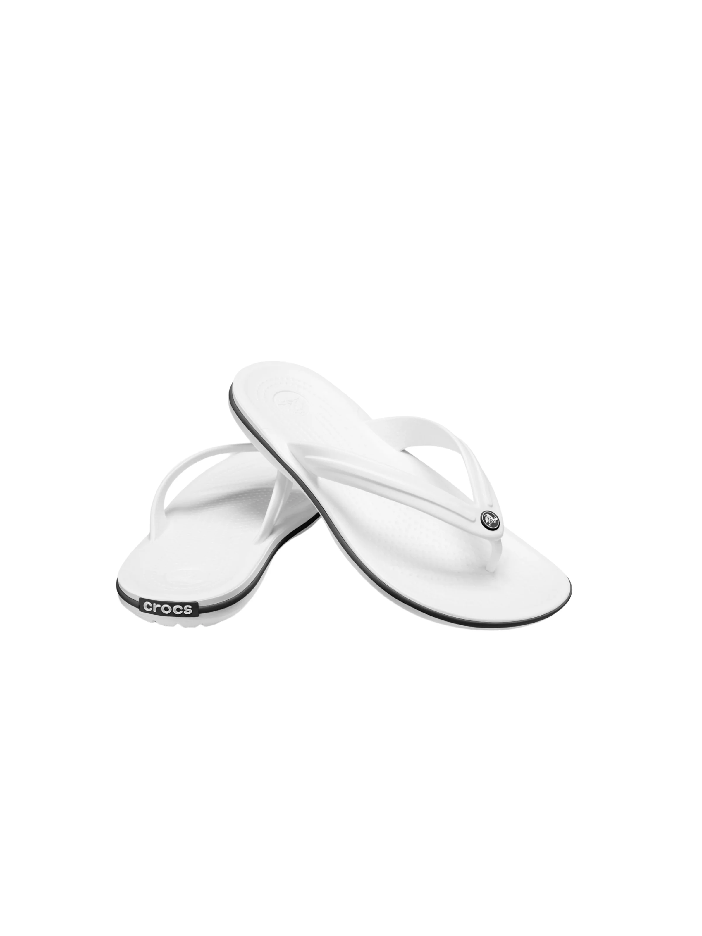 Infradito "Crocband Flip U" Crocs bianco - Image 3