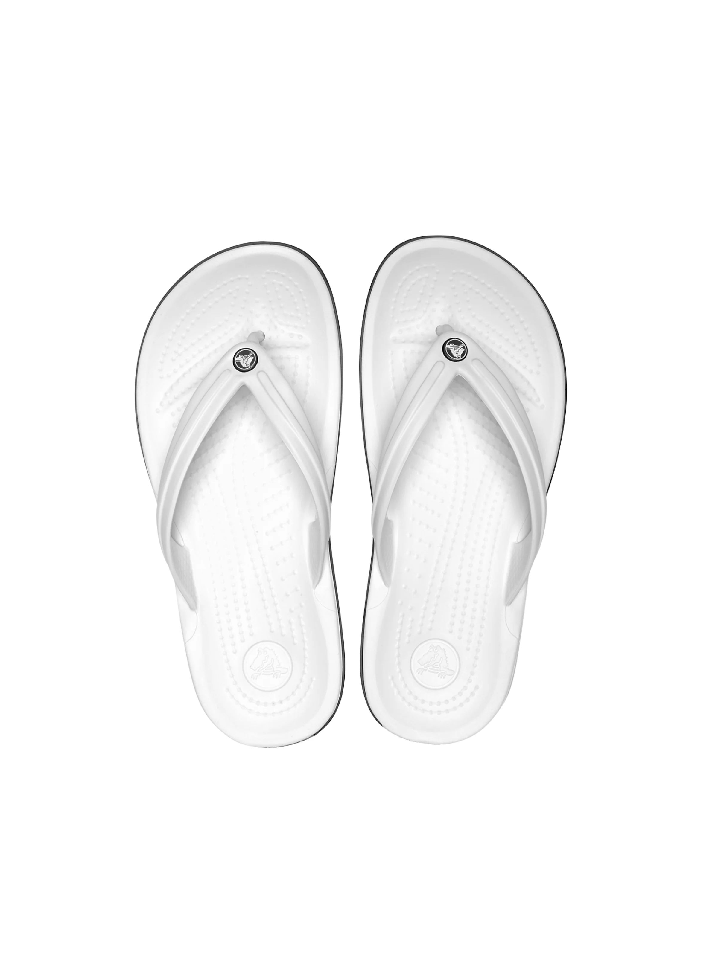Infradito "Crocband Flip U" Crocs bianco - Image 5