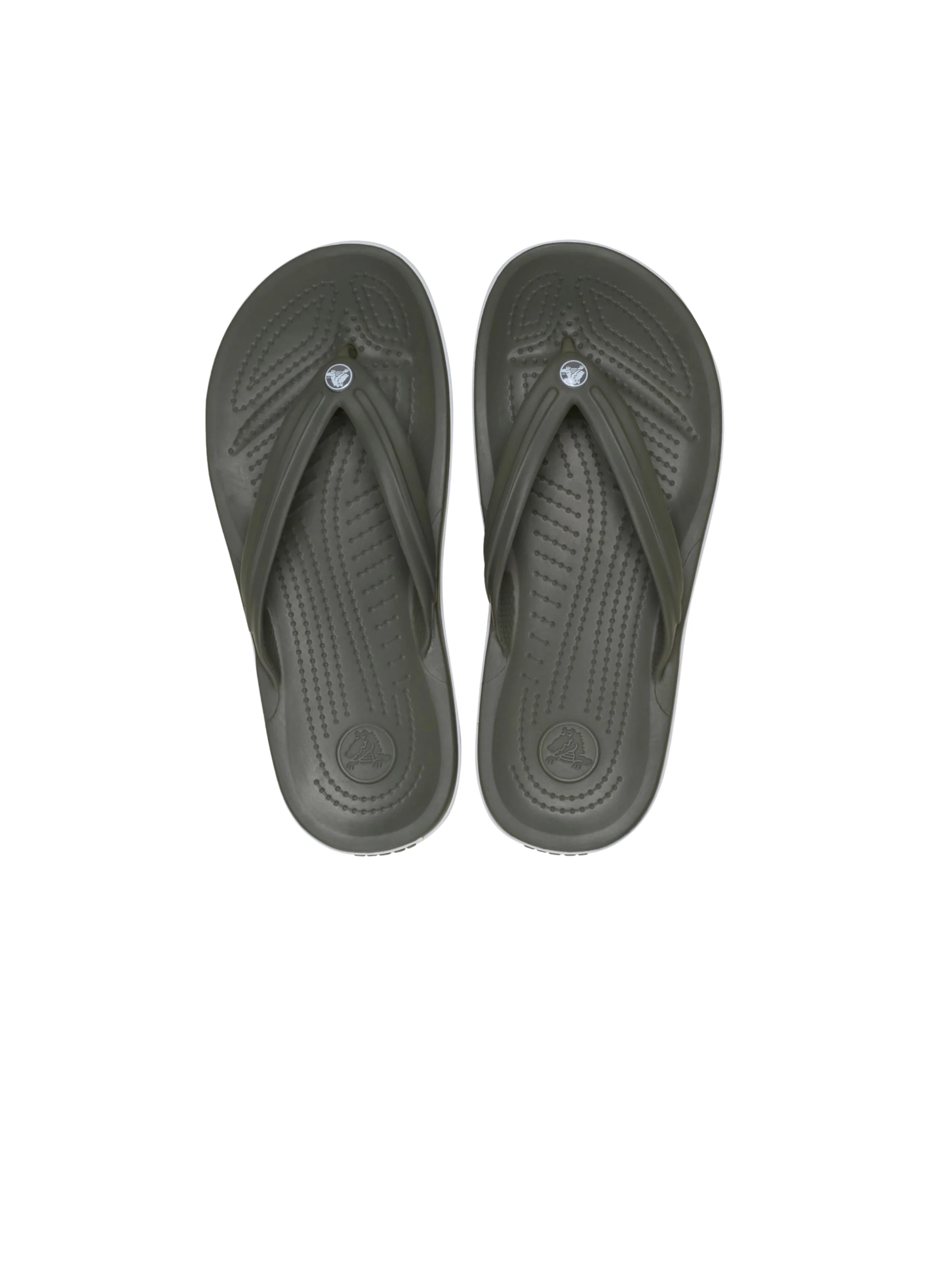 Infradito "Crocband Flip U" Crocs verde - Image 4