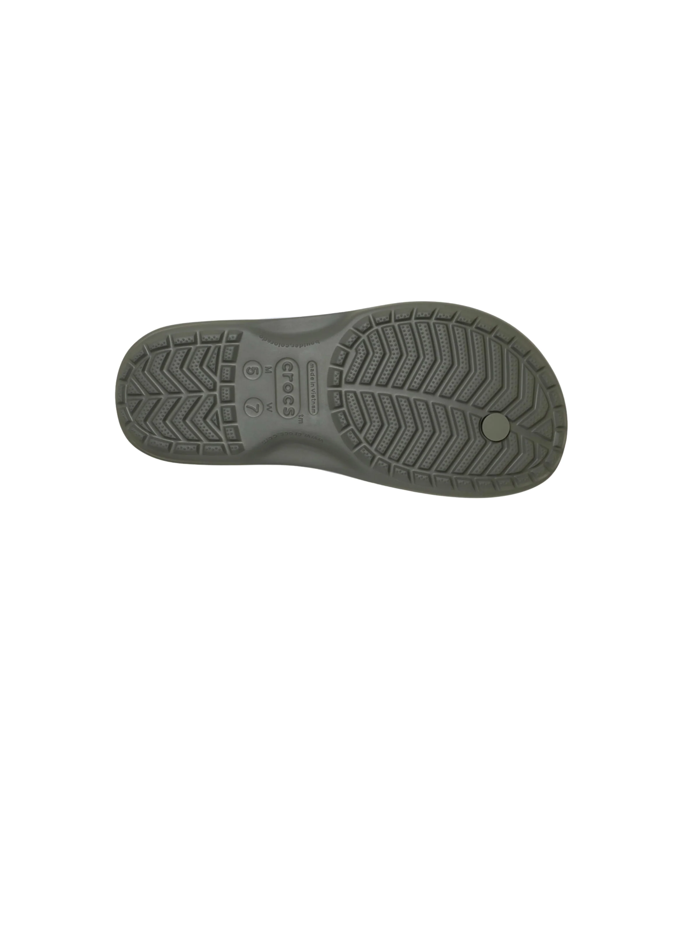 Infradito "Crocband Flip U" Crocs verde - Image 6