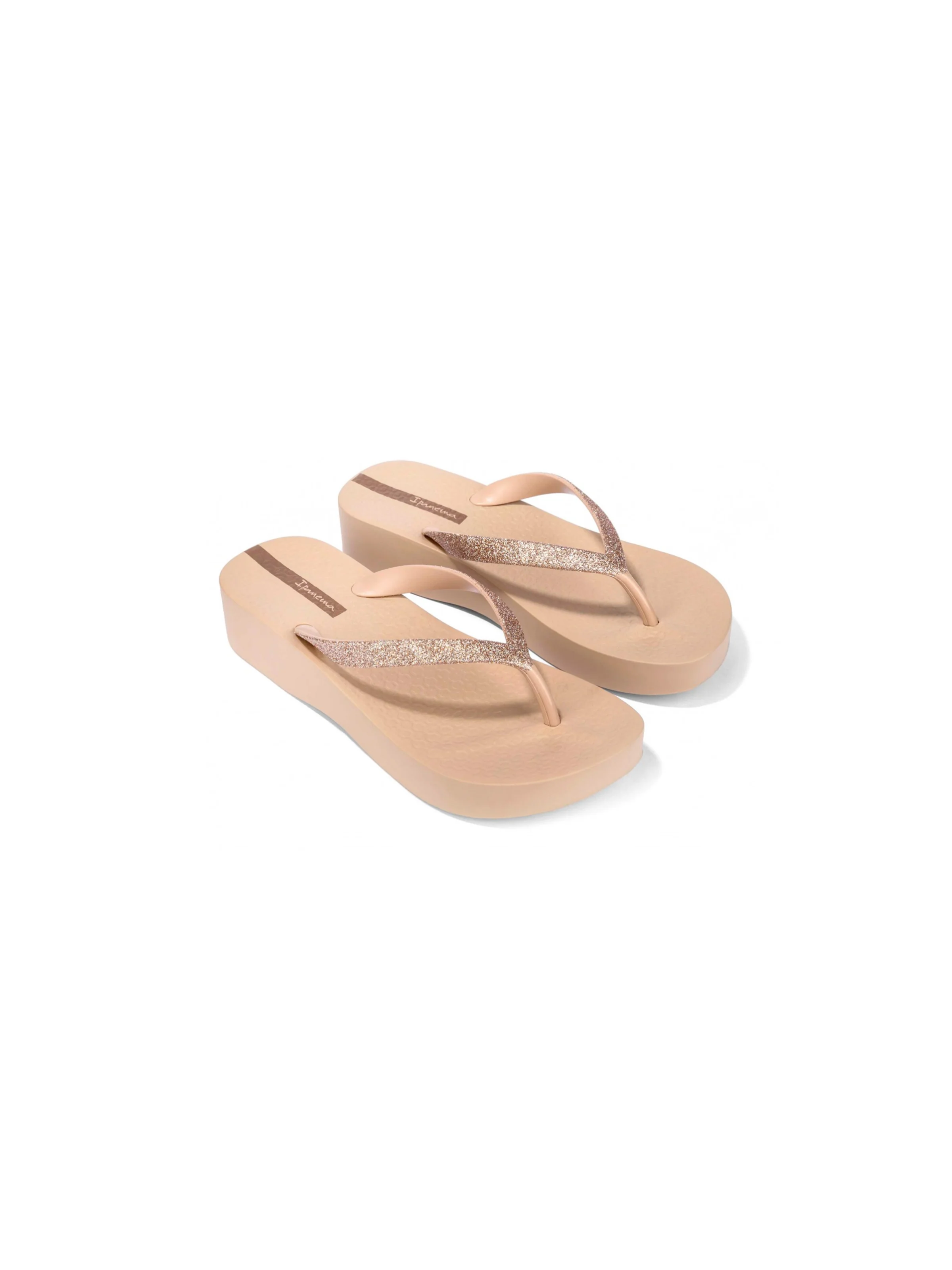 Infradito "Mesh Chic Platform" Ipanema beige - Image 2