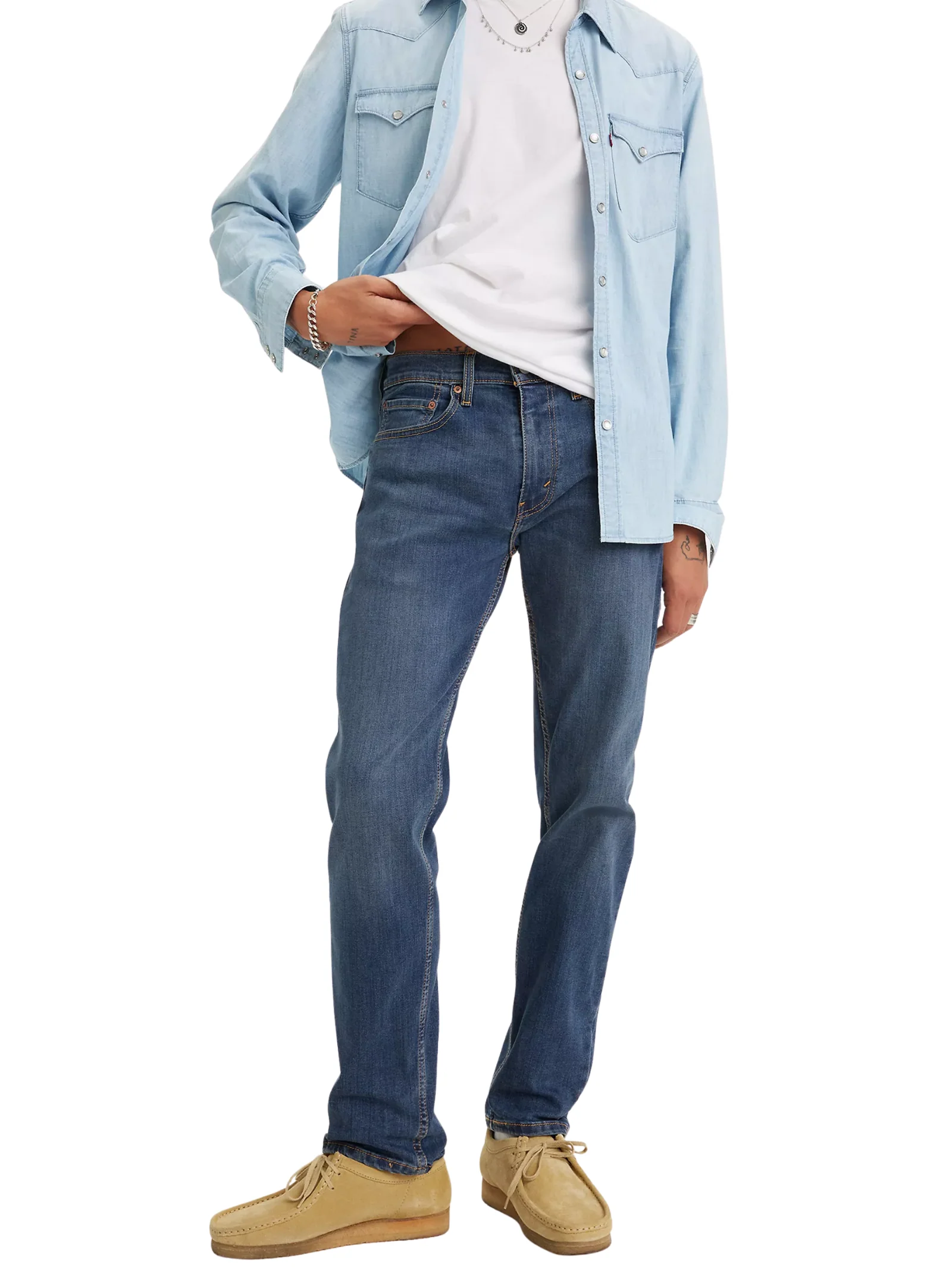 Jeans "502 taper affussolati" Levi's blu - Image 3