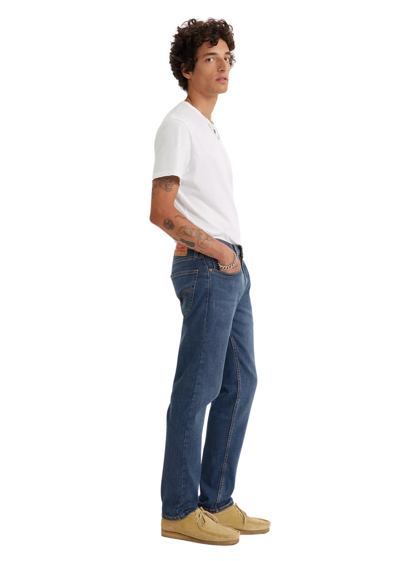 Jeans "502 taper affussolati" Levi's blu - Image 6