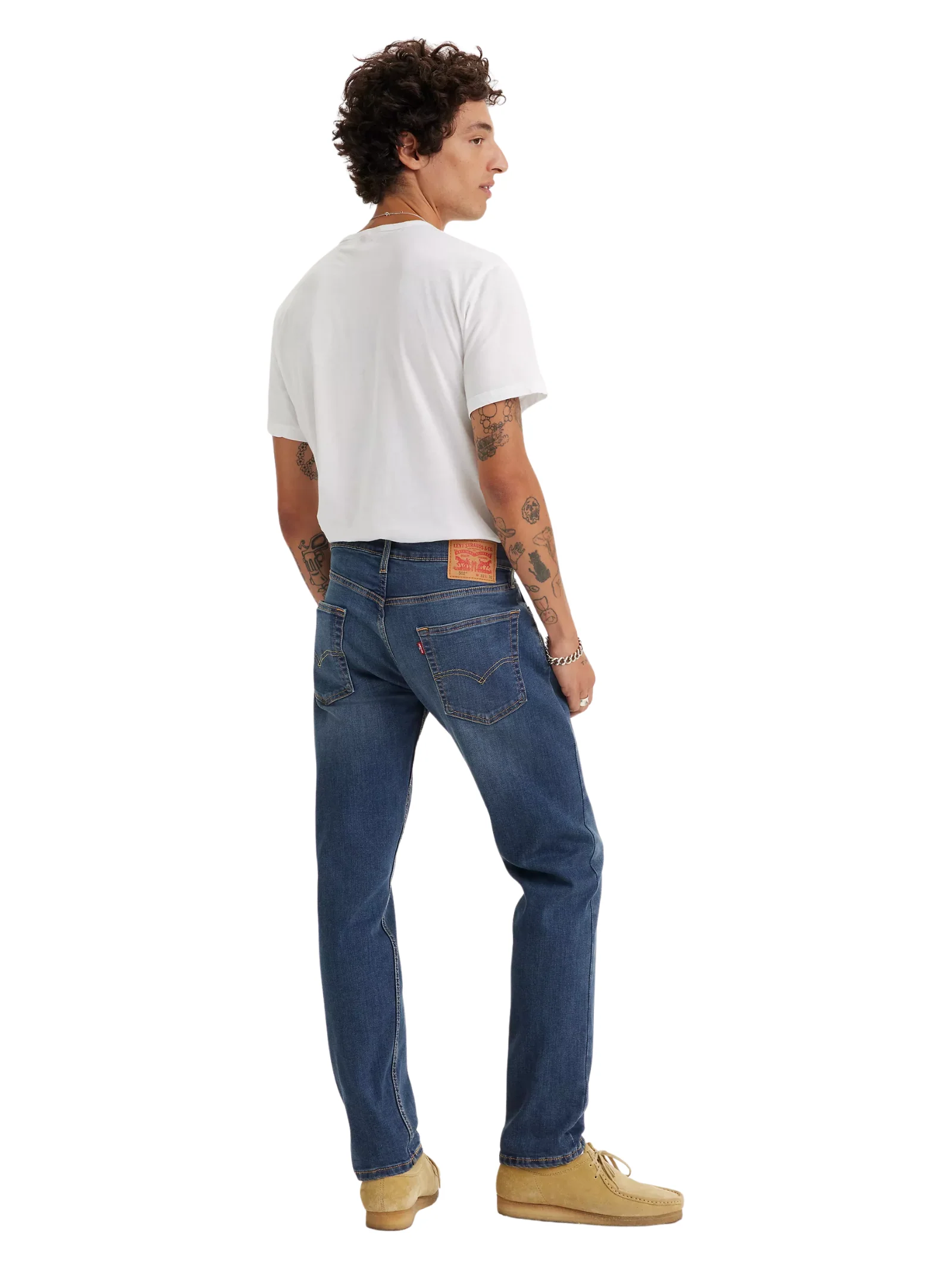 Jeans "502 taper affussolati" Levi's blu - Image 7