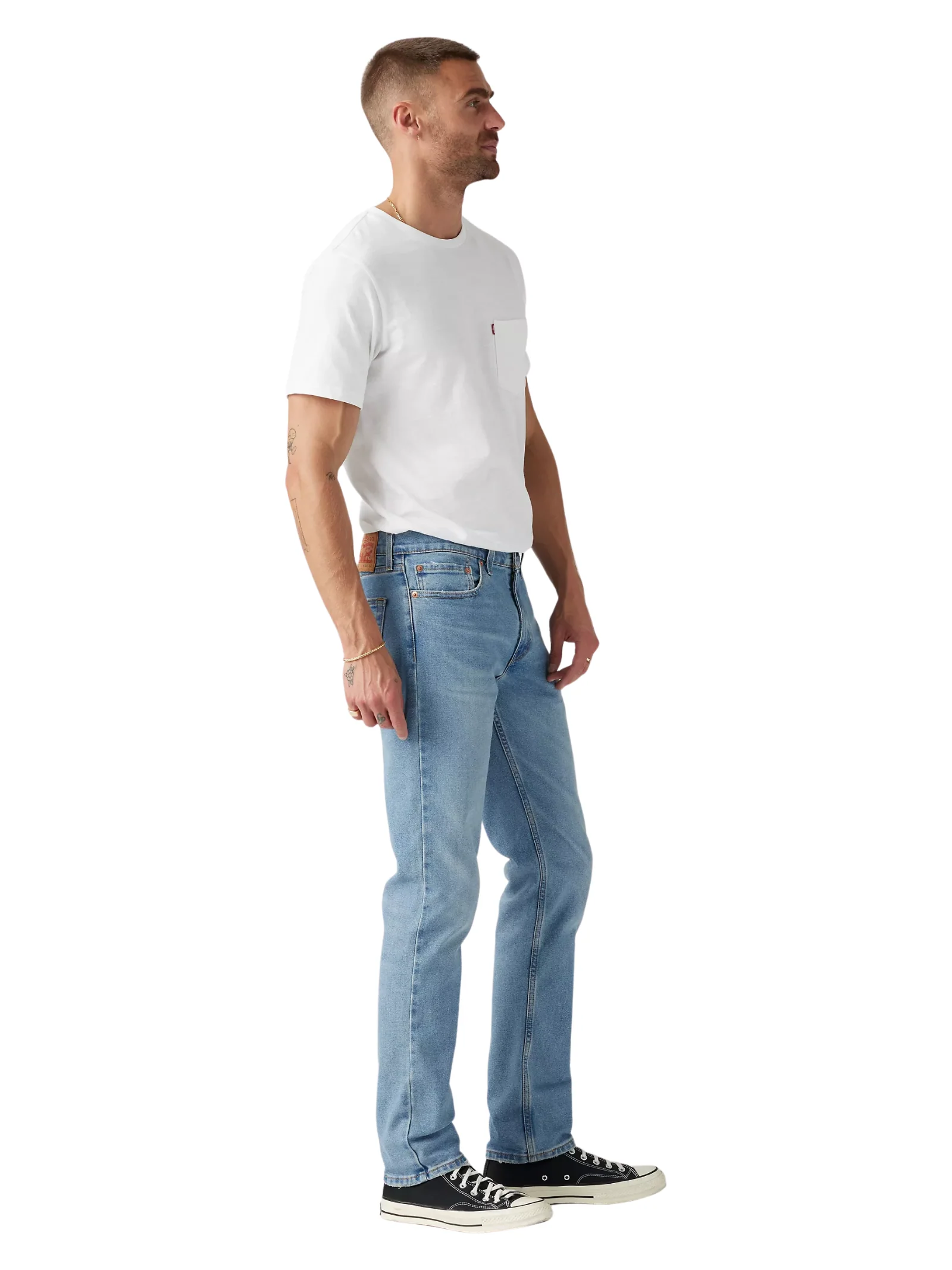 Jeans "511 slim" Levi's azzurro lavaggio chiaro - Image 3
