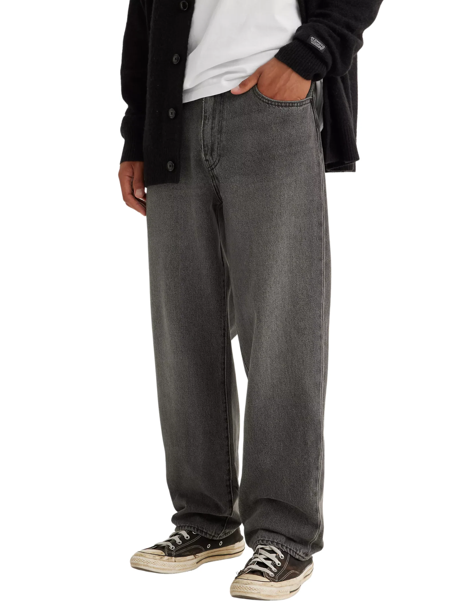 Jeans "568 loose straight" Levi's nero - Image 3