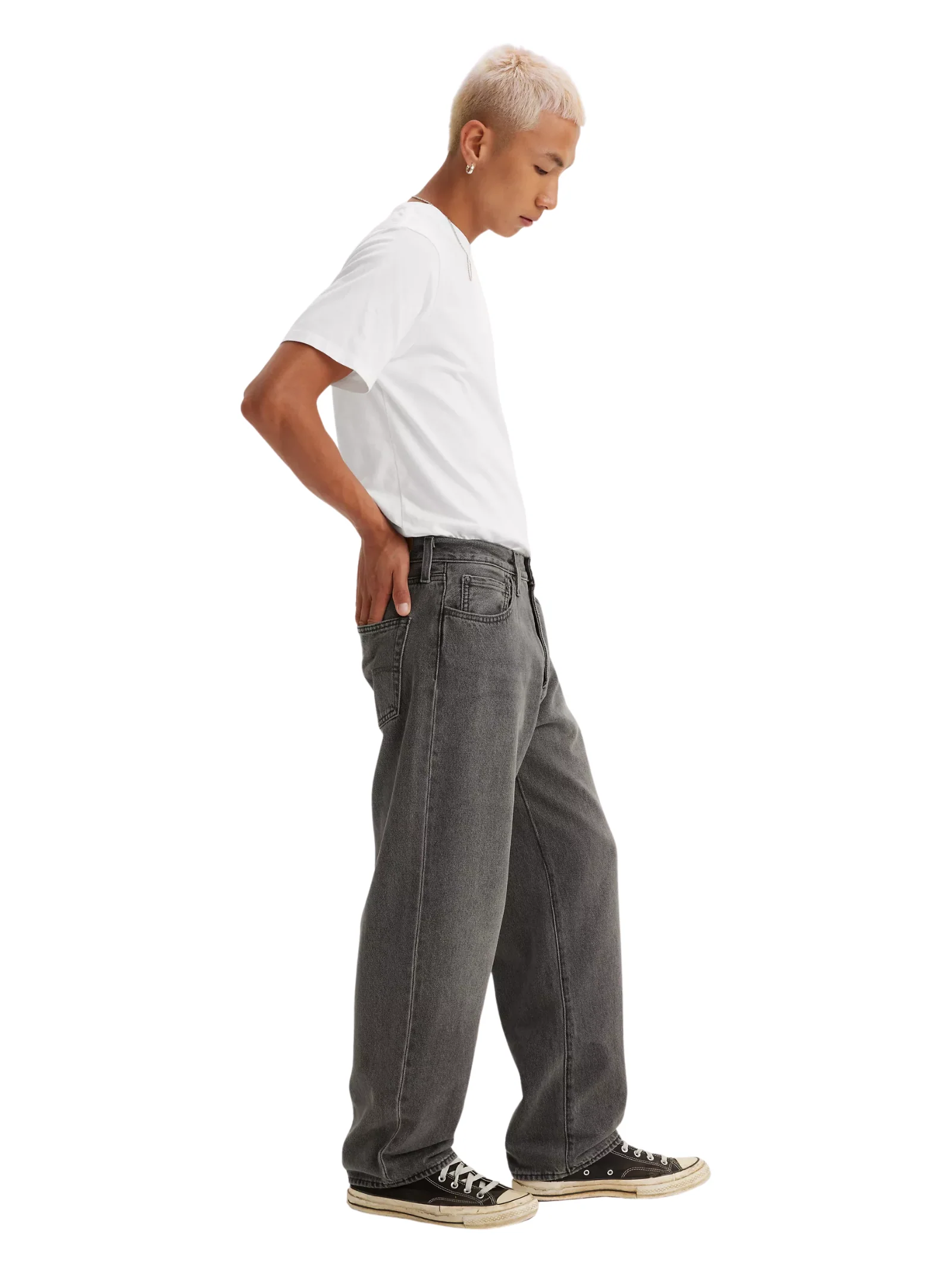Jeans "568 loose straight" Levi's nero - Image 5