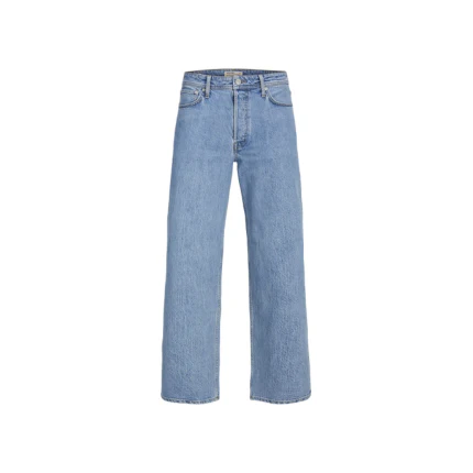Jeans a gamba dritta Jack & Jones blu