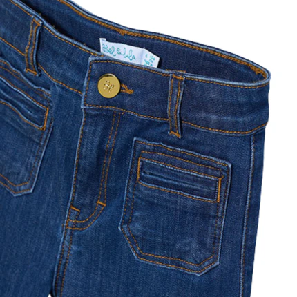 Jeans a zampa Abel & Lula blu - Image 3