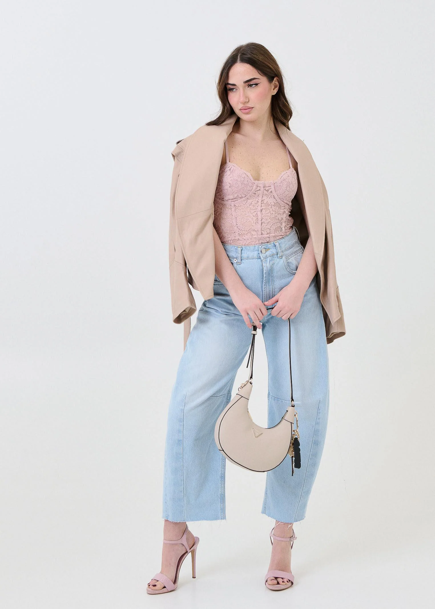 Jeans "Barbara" Haveone azzurro - Image 4