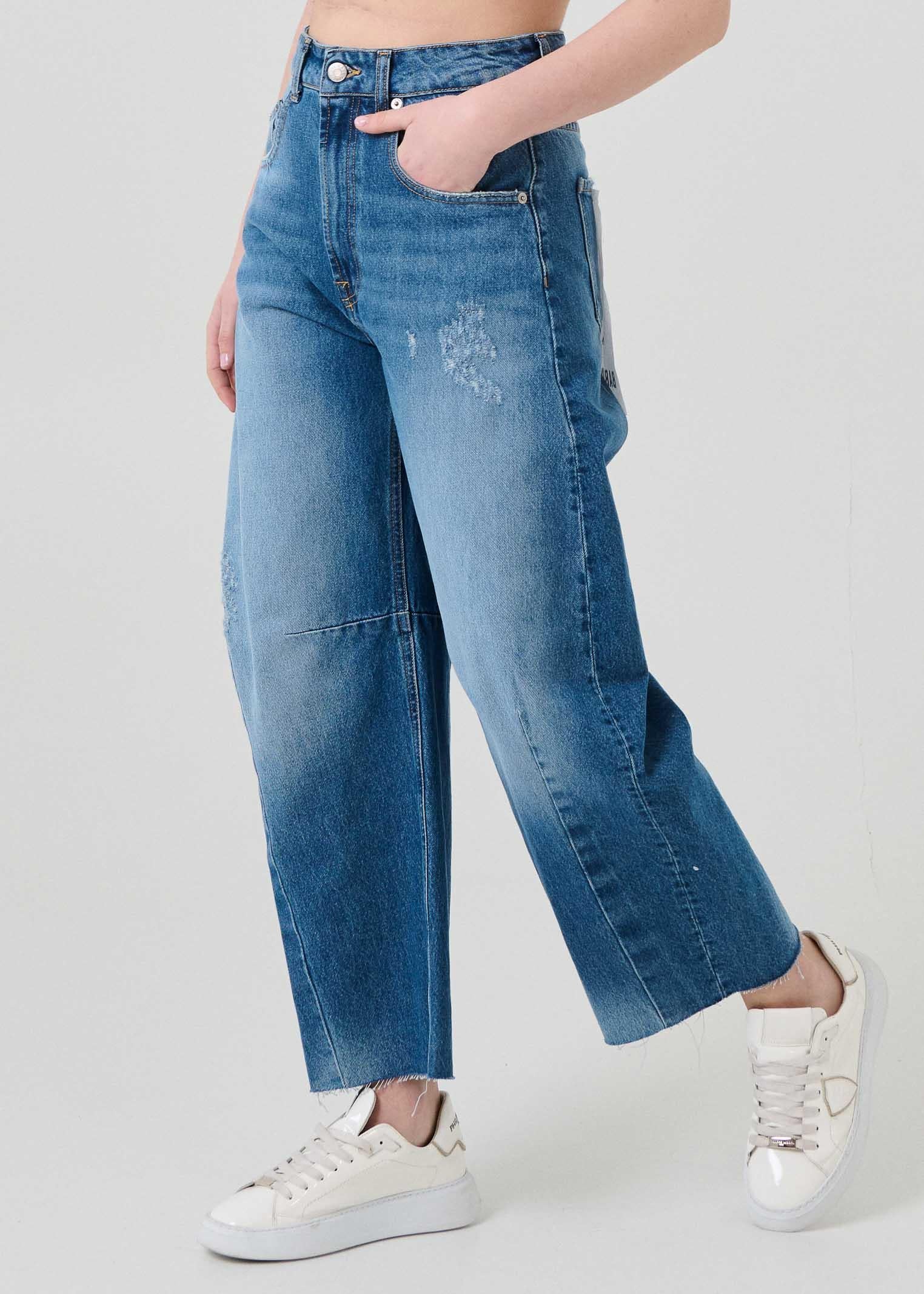 Jeans "Barbara" Haveone blu - Image 2