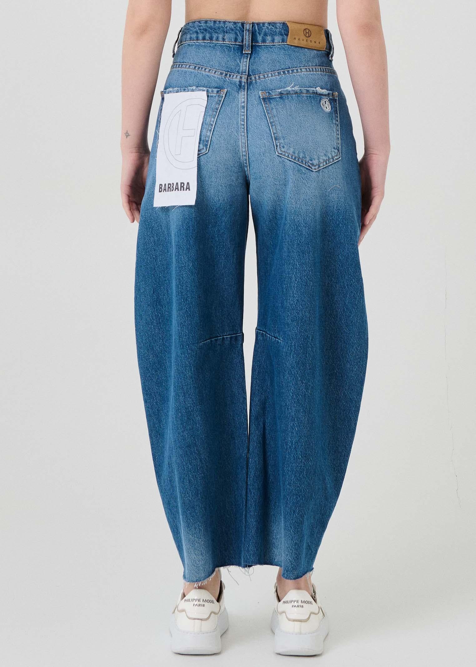 Jeans "Barbara" Haveone blu - Image 3