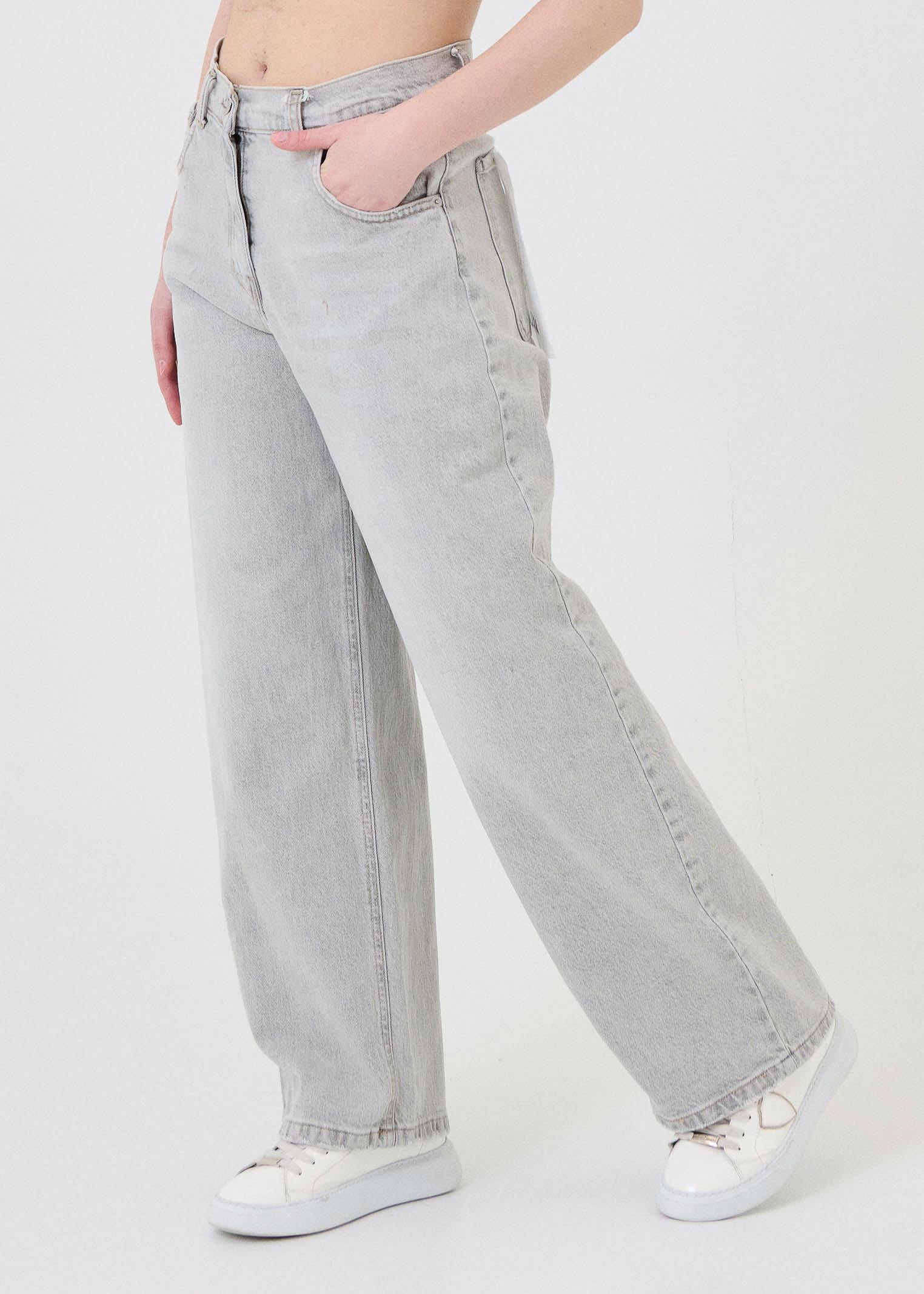 Jeans "Bella" Haveone grigio - Image 2