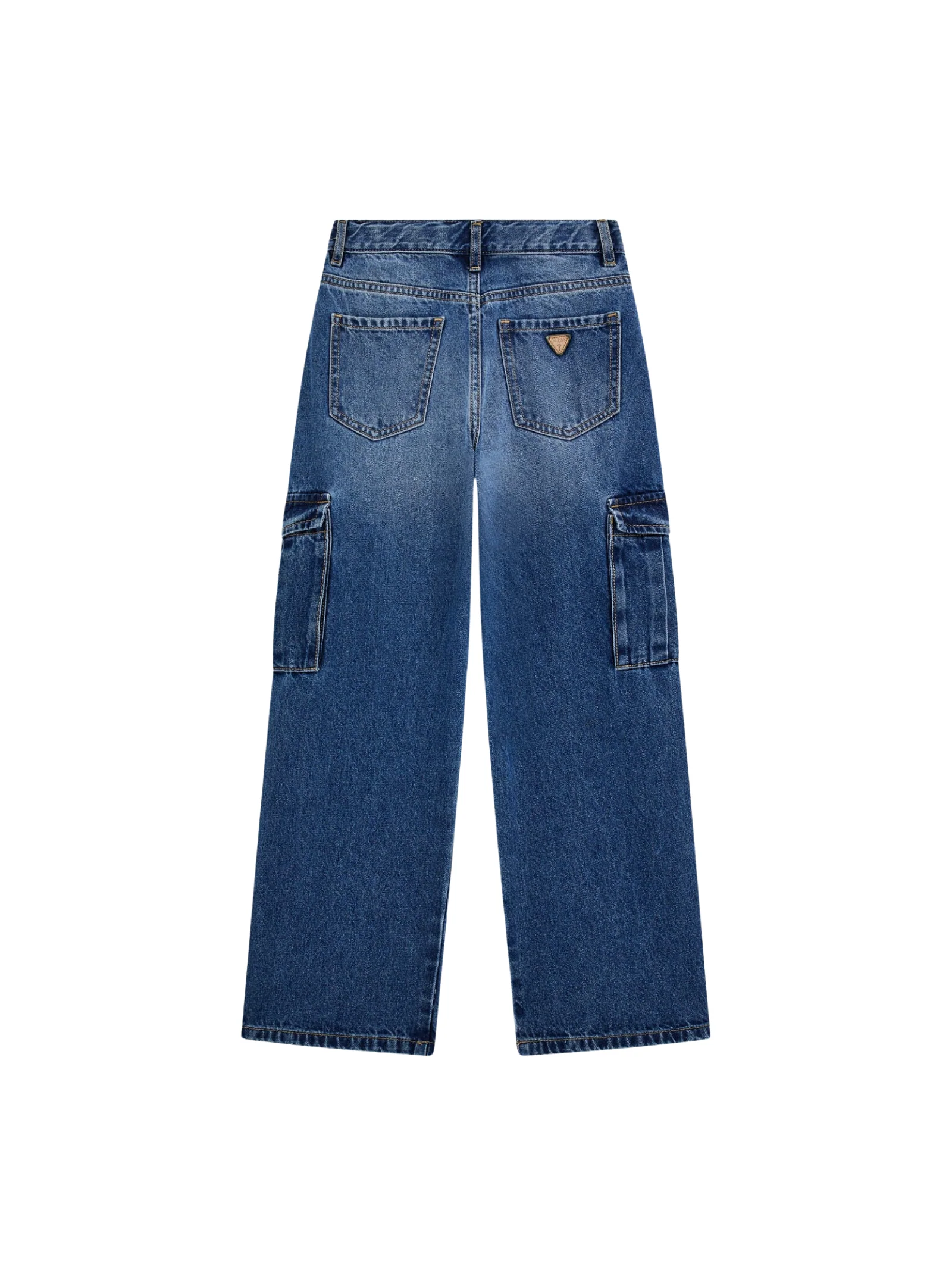 Jeans cargo Guess blu con tasconi laterali - Image 2