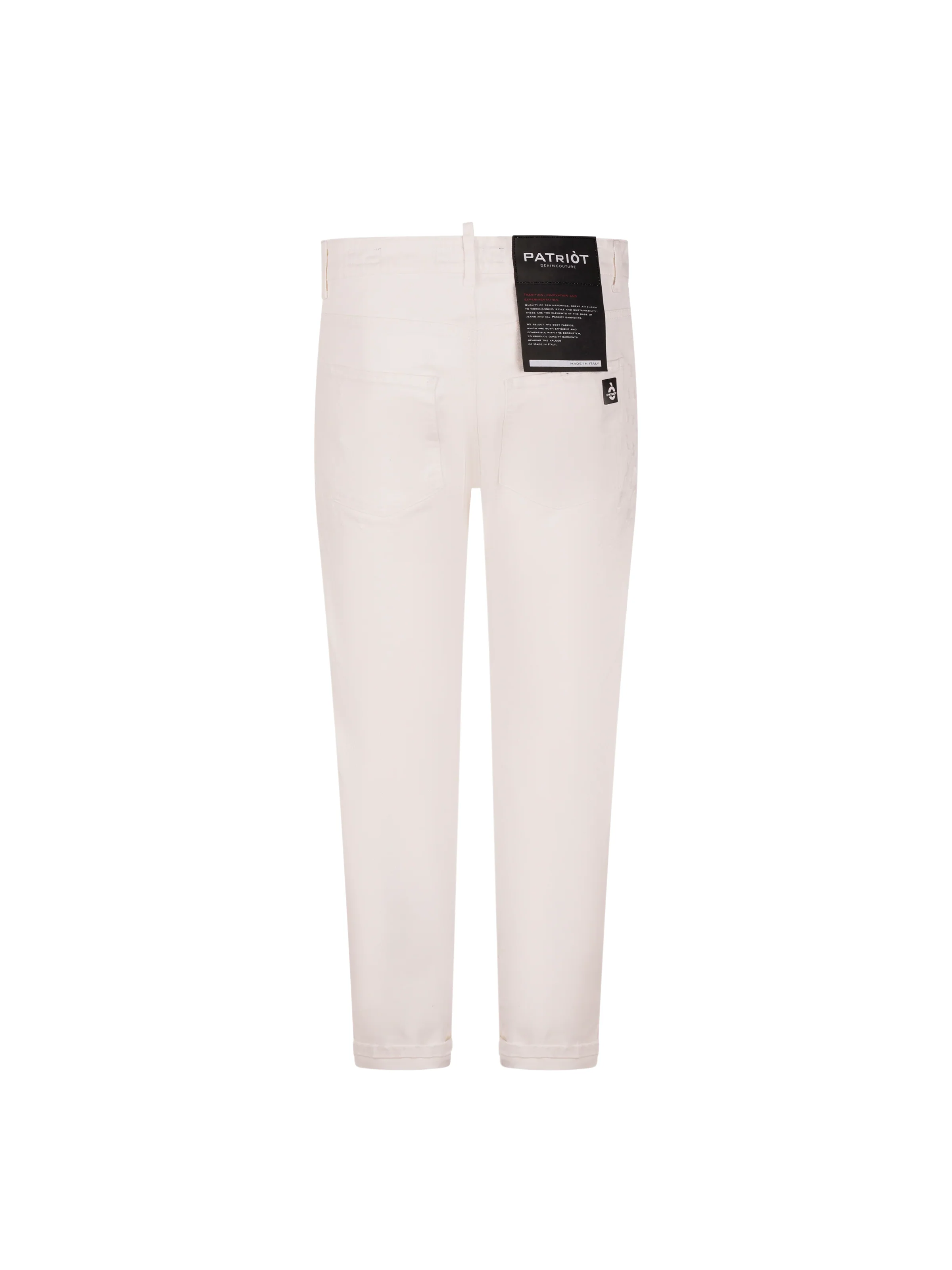 Jeans "Carrot" Patriot bianco - Image 2