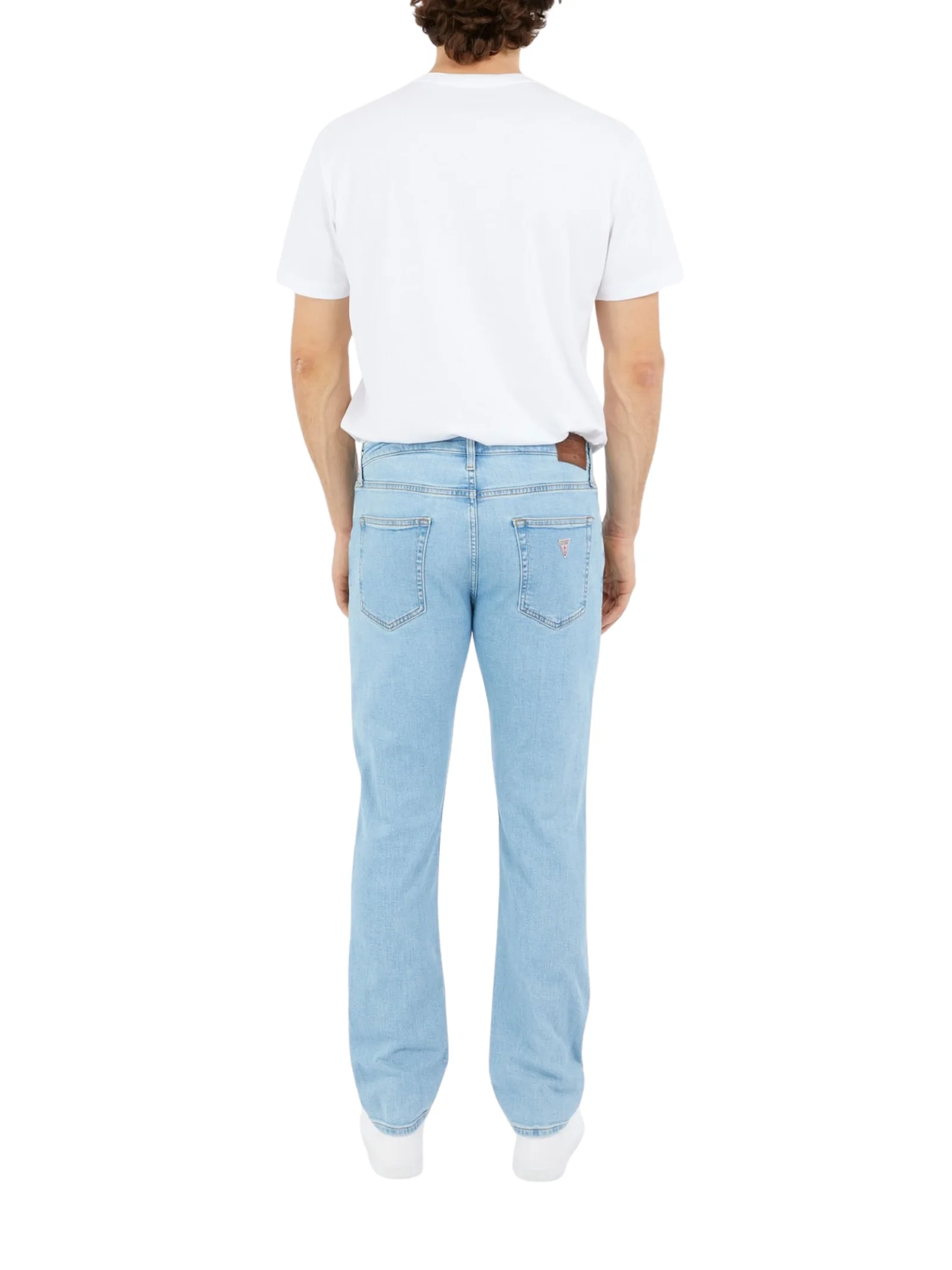 Jeans cinque tasche Guess azzurro - Image 3