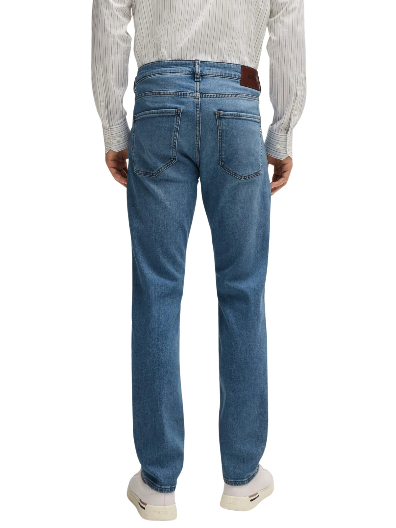 Jeans delaware Boss blu in demin - Image 3