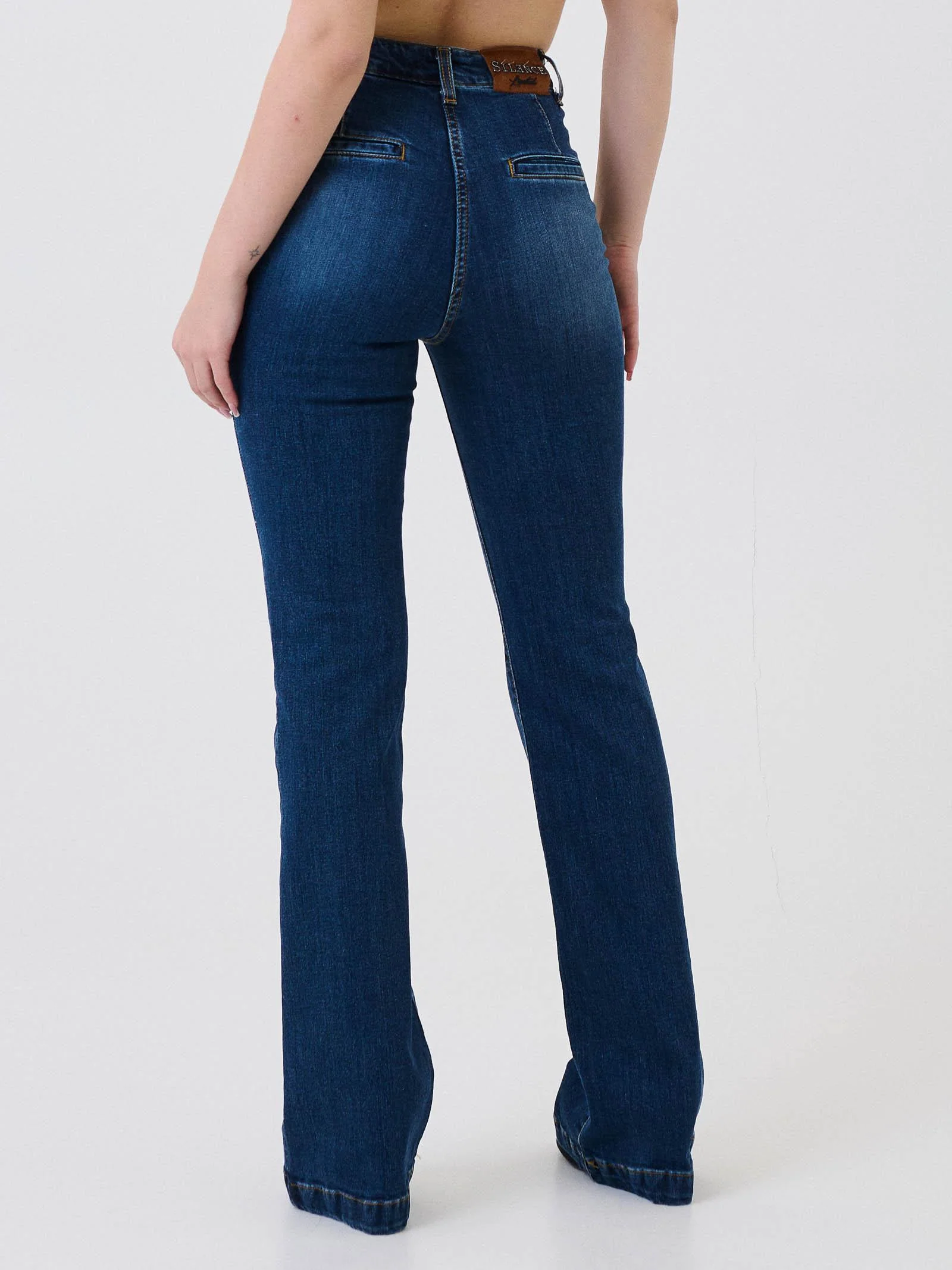 Jeans flare Silence Limited blu - Image 3