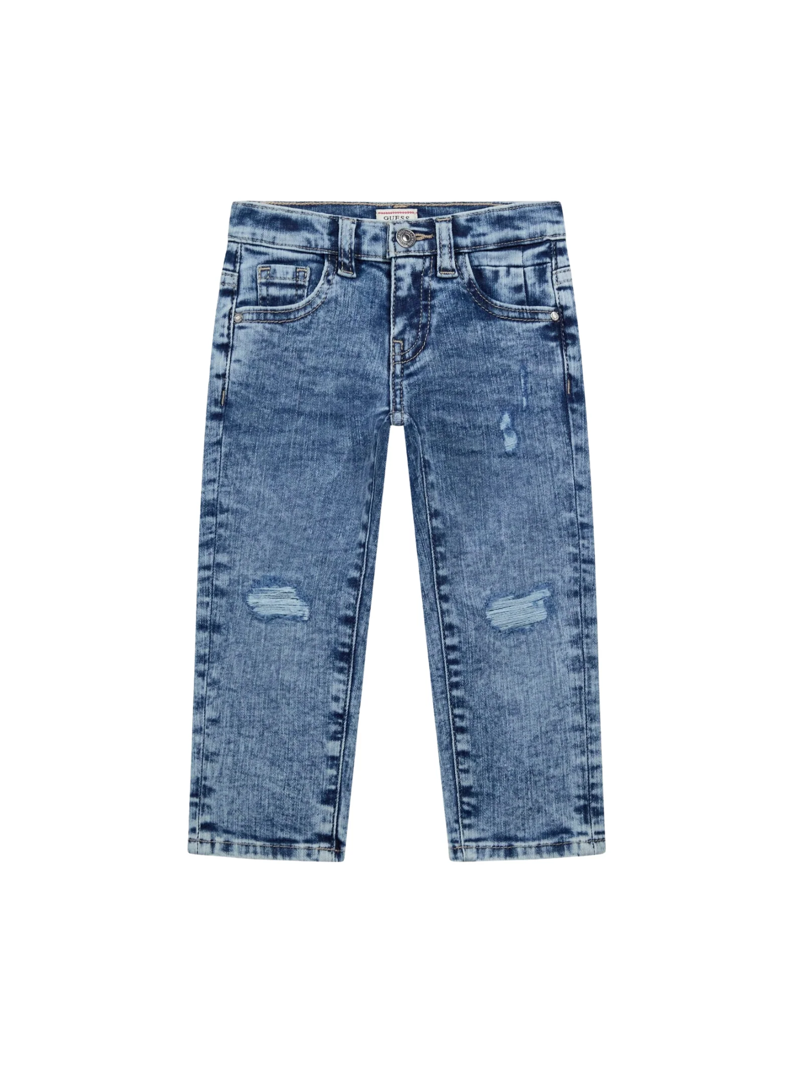 Jeans Guess blu effetto used