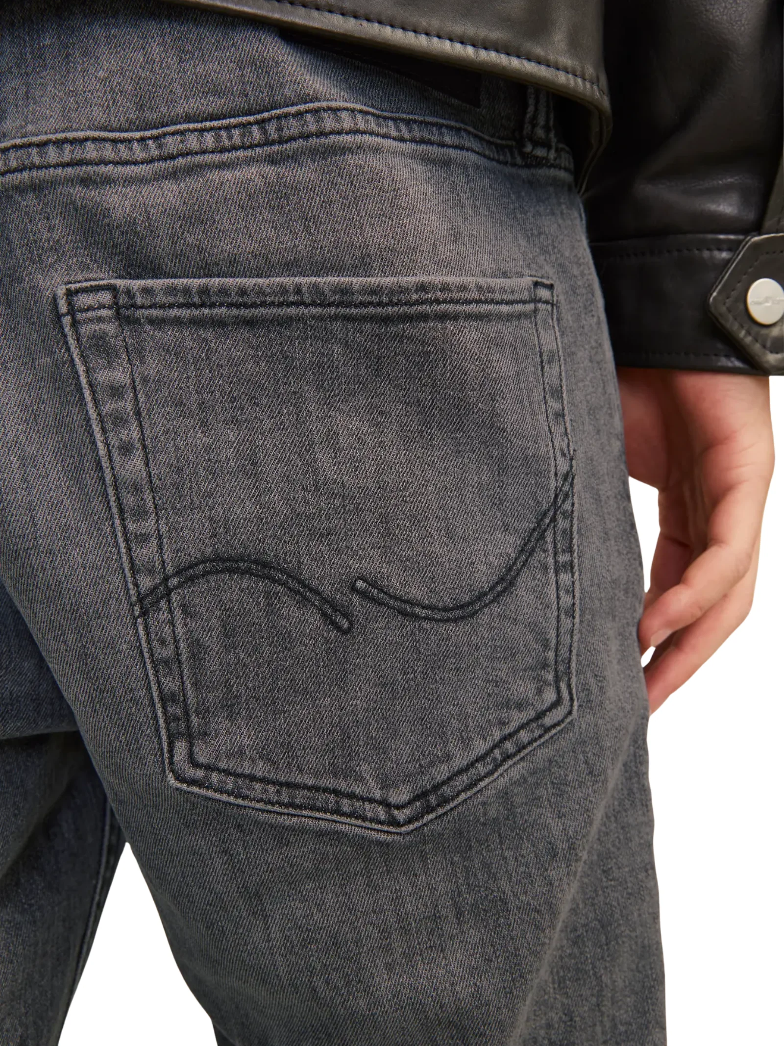 Jeans Jack & Jones grigio in denim - Image 5