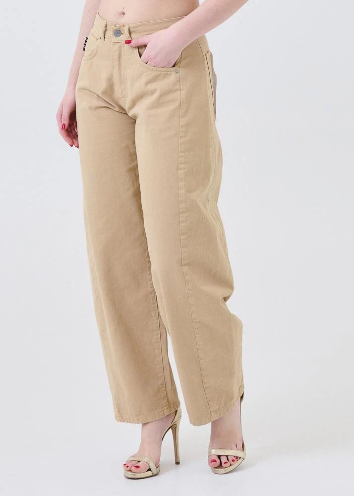 Jeans "Lucy" Haveone sabbia - Image 2