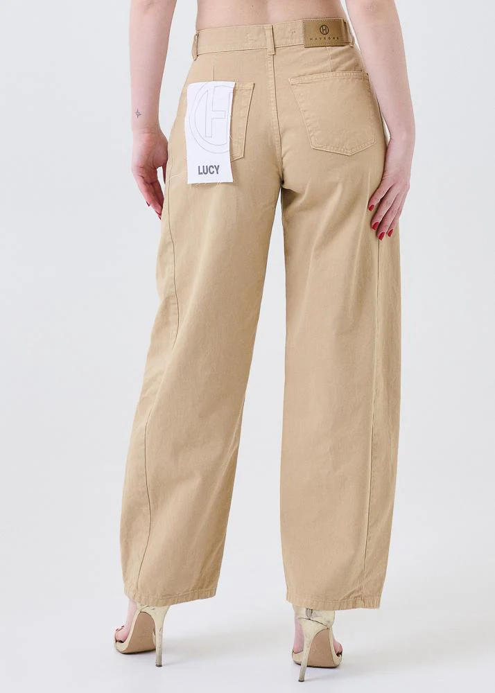 Jeans "Lucy" Haveone sabbia - Image 3