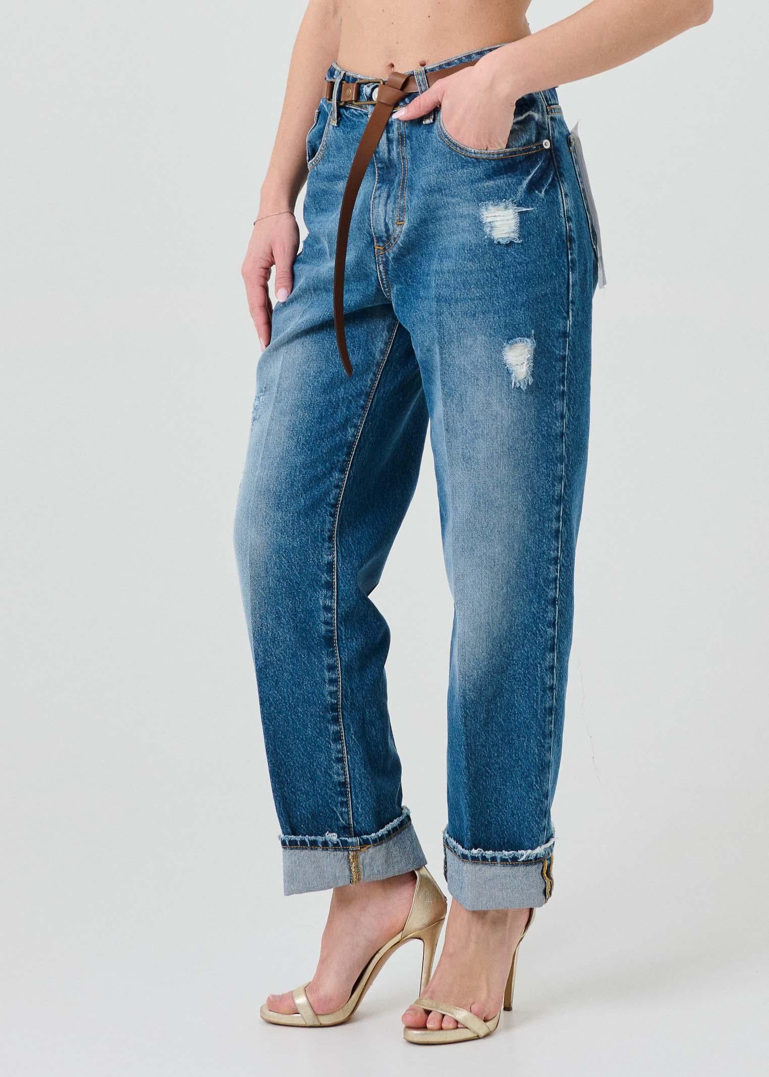 Jeans "mandy" Haveone blu - Image 2