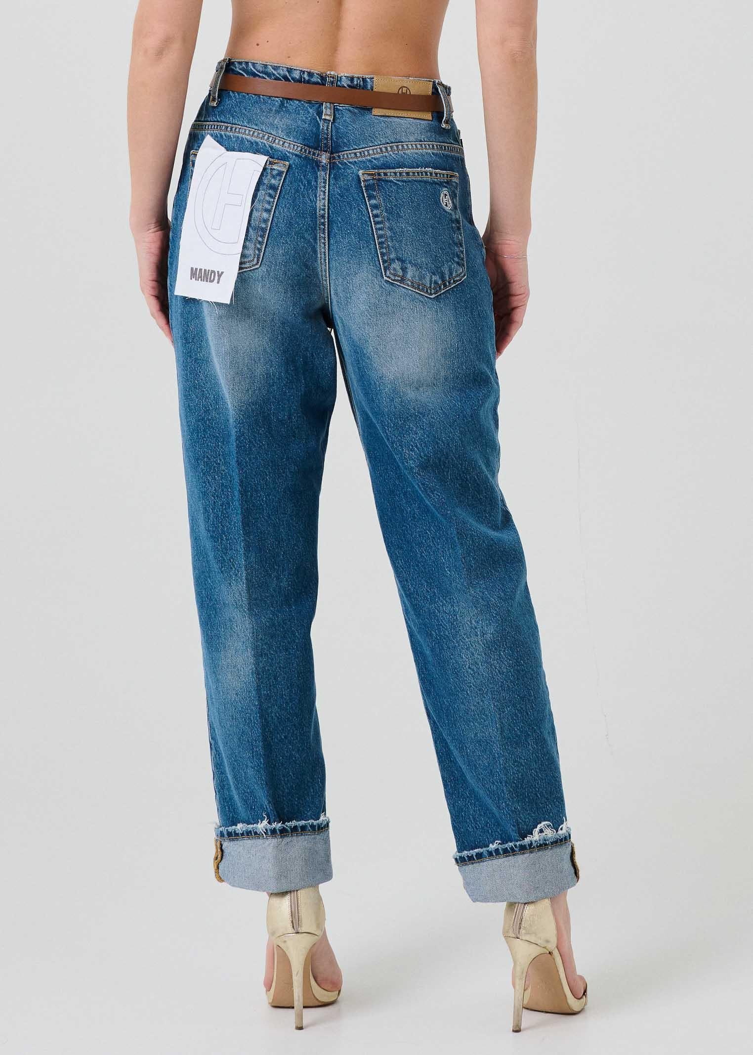 Jeans "mandy" Haveone blu - Image 3